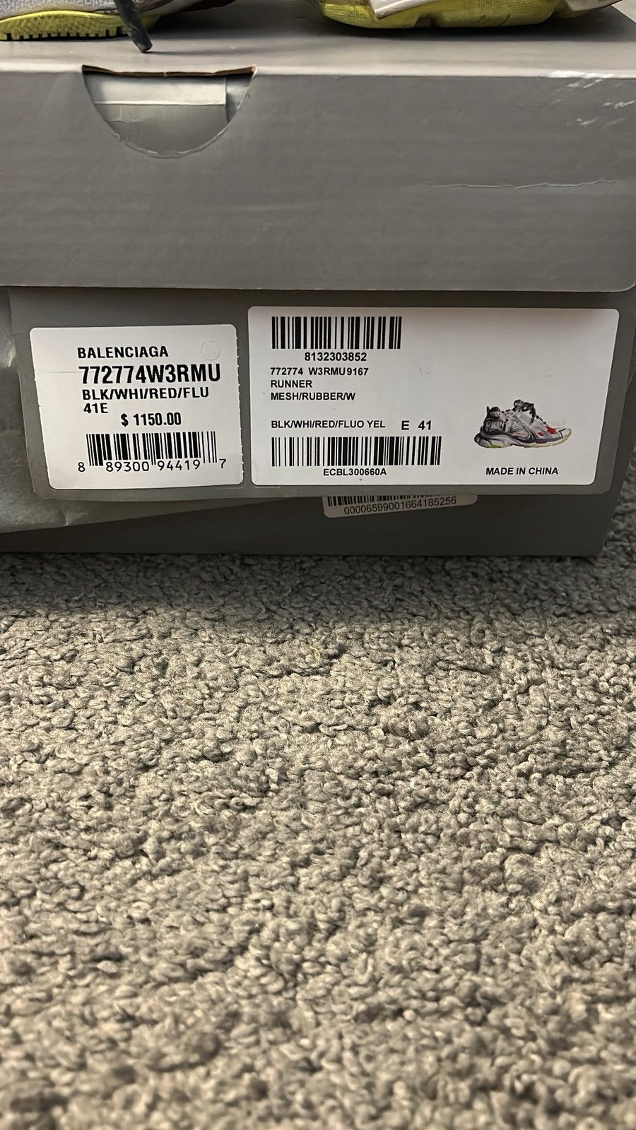 Balenciaga Balenciaga Runner Sneakers Size US 8.5 / EU 41-42 - 6 Thumbnail