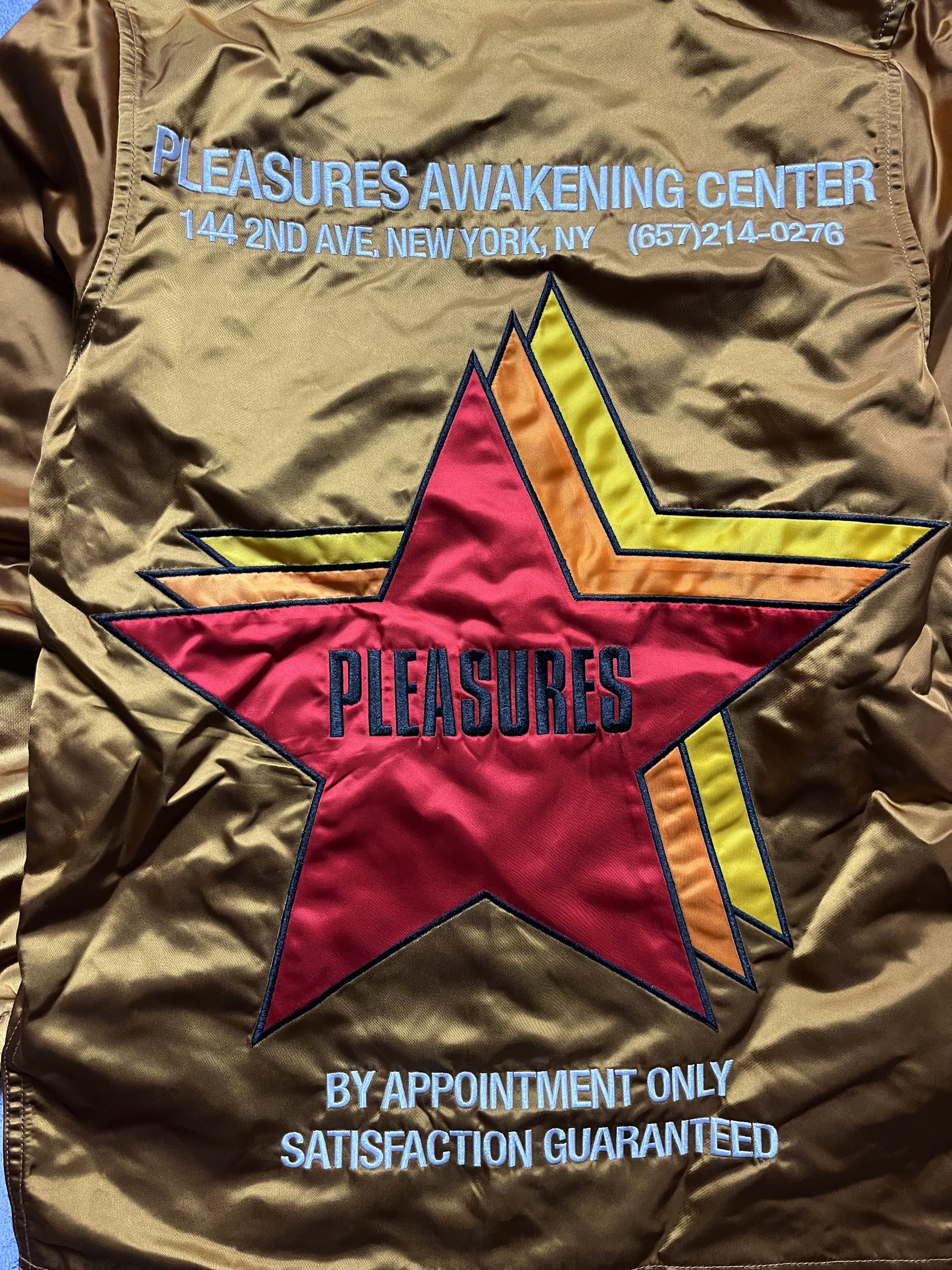 Pleasures Pleasures Crazy Nylon Windbreaker Light Jacket Big Star Size US S / EU 44-46 / 1 - 10 Thumbnail