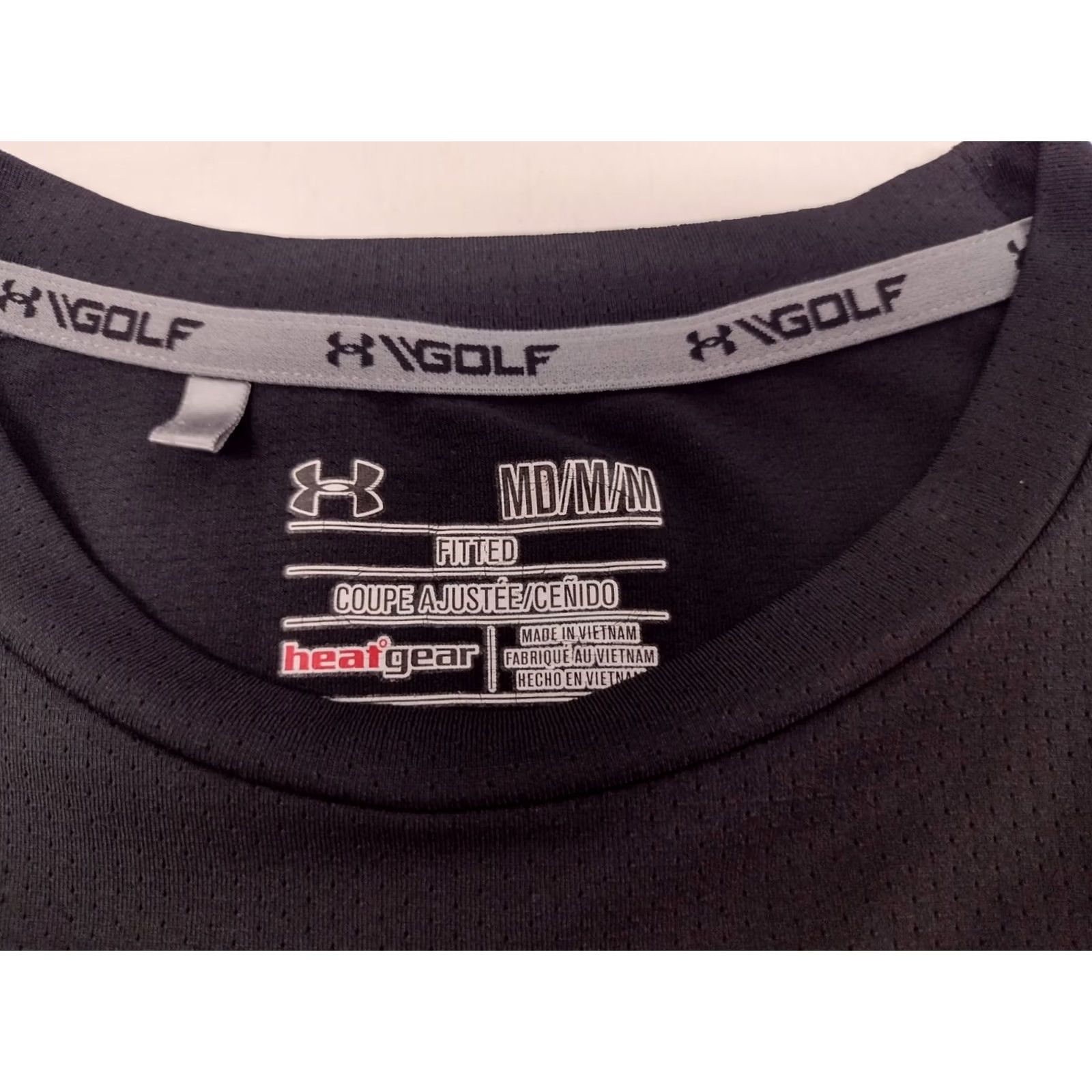 Under Armour Under Armour Golf Long Sleeve Heat Gear Shirt Black M Men's Fitted Crew Neck Pullover XS? Size US M / EU 48-50 / 2 - 2 Thumbnail