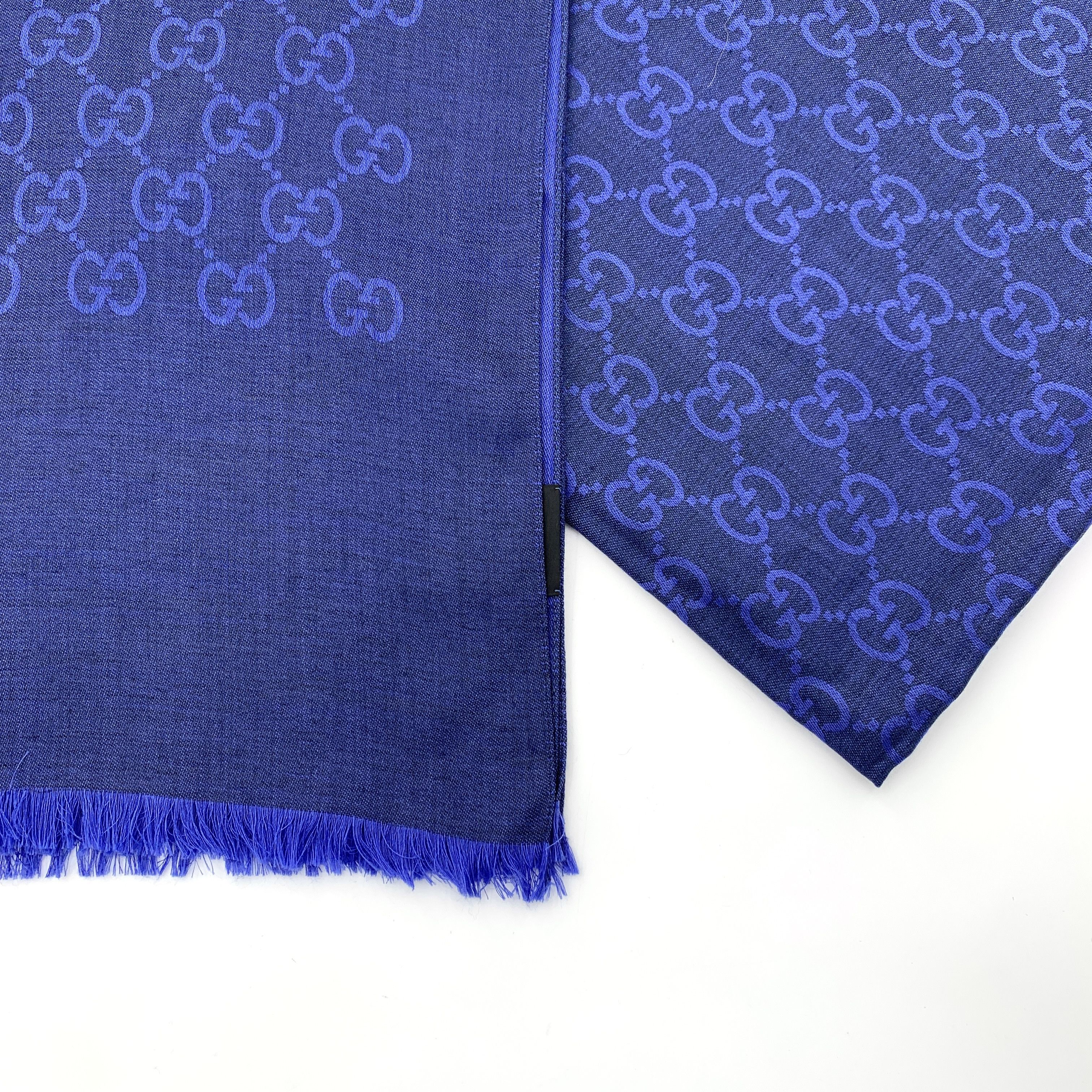 Gucci Gucci Monogram Wool Scarf (200 × 70 cm) Size ONE SIZE - 6 Thumbnail
