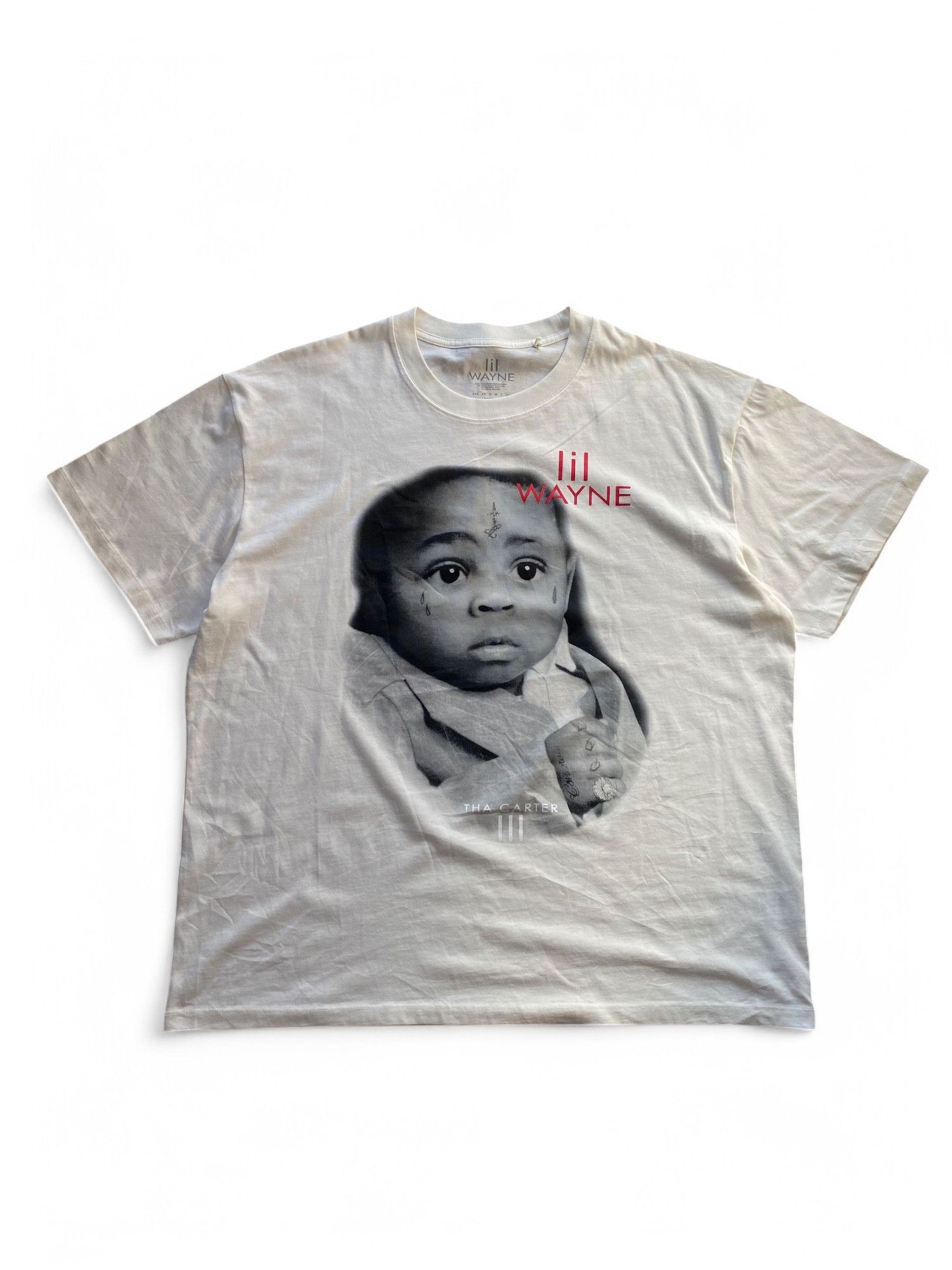 Band Tees × Lil Wayne × Rap Tees Lil Wayne Loose Fit Tee koszulka Size US XL / EU 56 / 4 - 1 Thumbnail