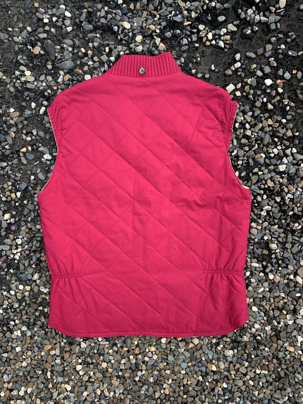 Loro Piana Vintage Loro Piana Quilted Cotton/Cashmere Full-Zip Vest Size US XS / EU 42 / 0 - 6 Thumbnail