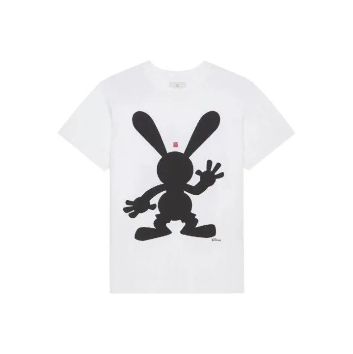 Givenchy Givenchy Disney SS22 Men's Rabbit Print T-Shirt Size US L / EU 52-54 / 3 - 1 Thumbnail