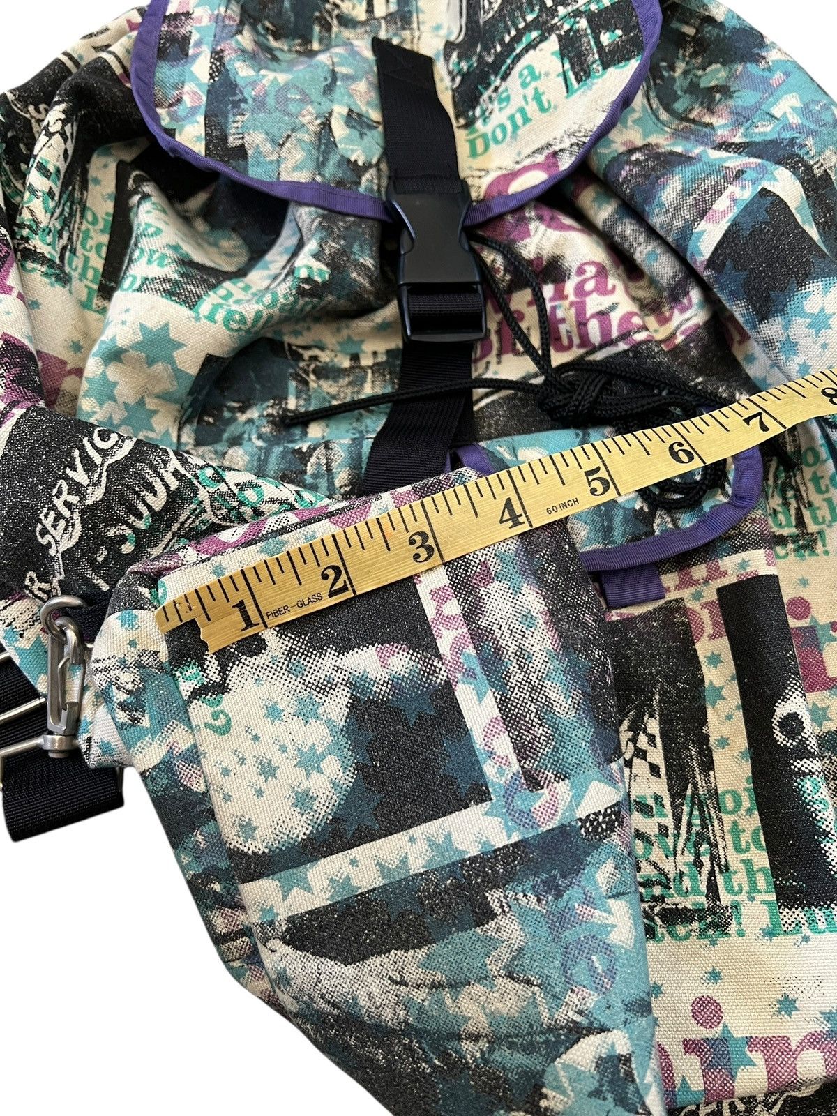 Hysteric Glamour 1990s Algonquins Full Print Backpack Size ONE SIZE - 18 Thumbnail