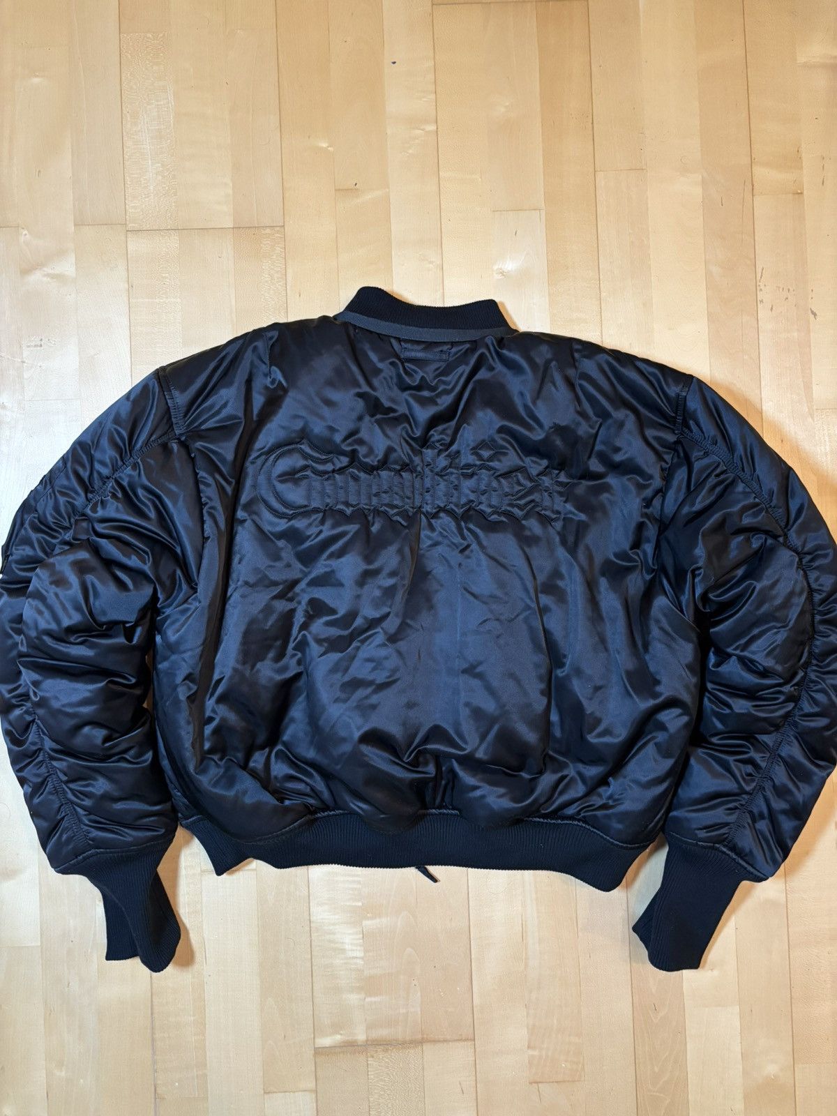 Jean Paul Gaultier Jean Paul Gaultier Oversized Satin Bomber Jacket Size US S / EU 44-46 / 1 - 8 Thumbnail
