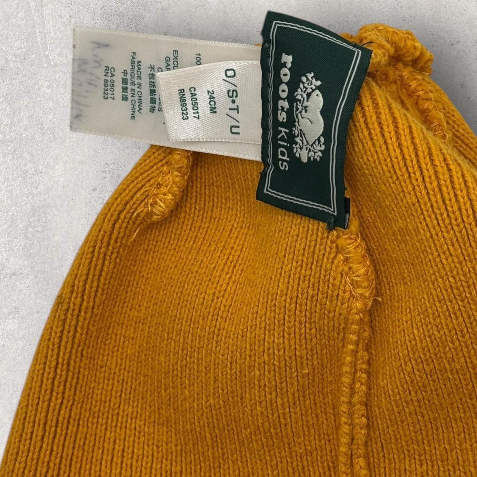 Roots Roots Athletics orange kids beanie hat Size ONE SIZE - 5 Thumbnail
