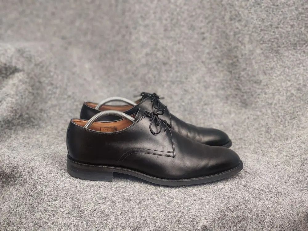 Loake Loake gable black Goodyear men's leather derby Lace up shoes Size US 10 / EU 43 - 1 Thumbnail