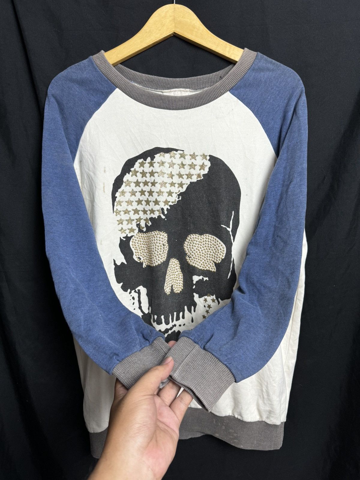 Japanese Brand Skull Sweatshirt Size US L / EU 52-54 / 3 - 3 Thumbnail