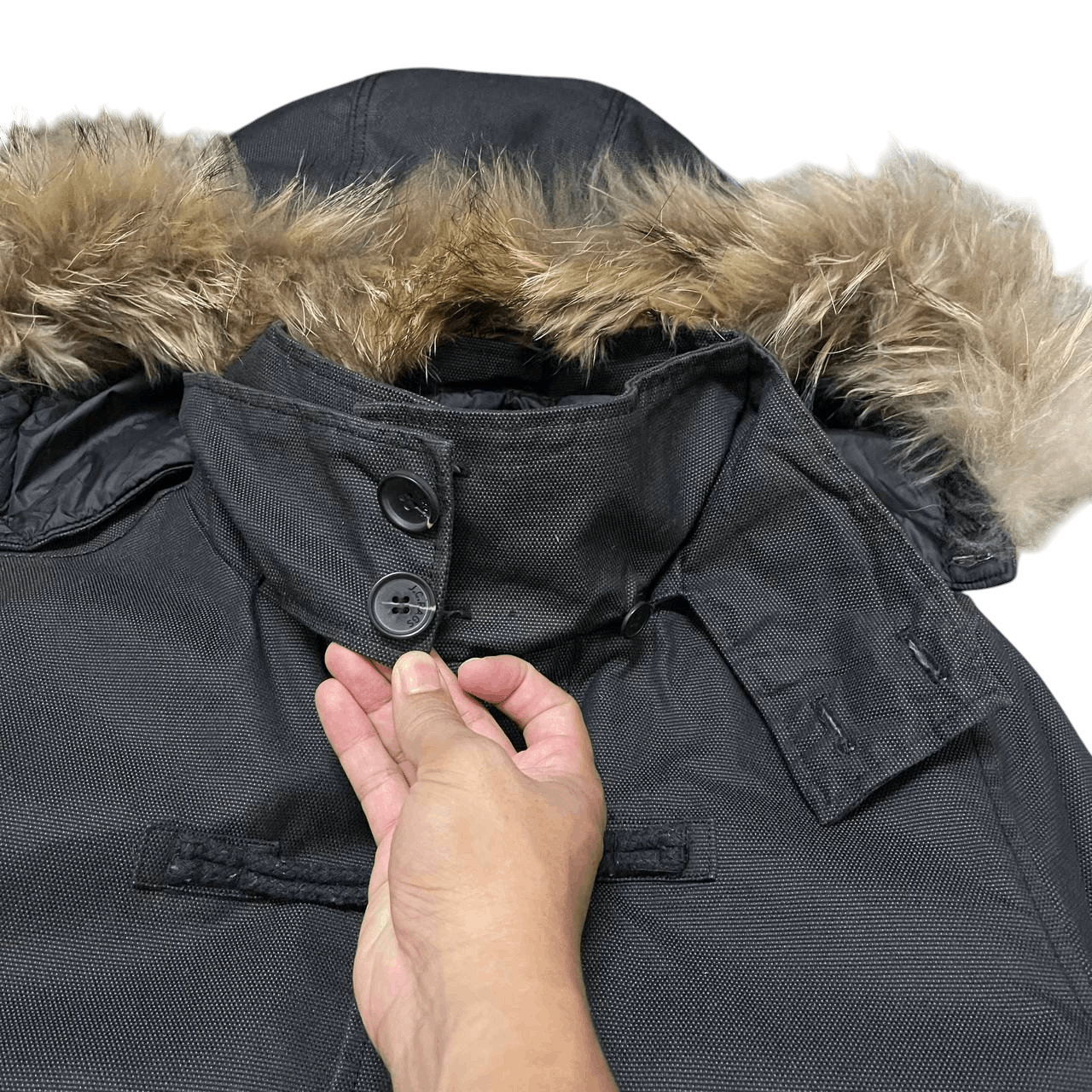 Hysteric Glamour J.C. Rags Fur Hooded Parka Jacket Size US S / EU 44-46 / 1 - 7 Thumbnail