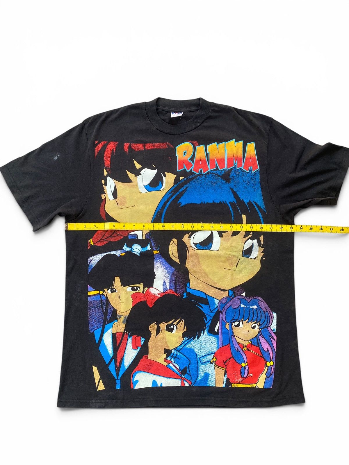 Japanese Brand Rare Mexican Style Ranma 1/2 Anime Double Sided Manga Shirt Size US XL / EU 56 / 4 - 8 Thumbnail