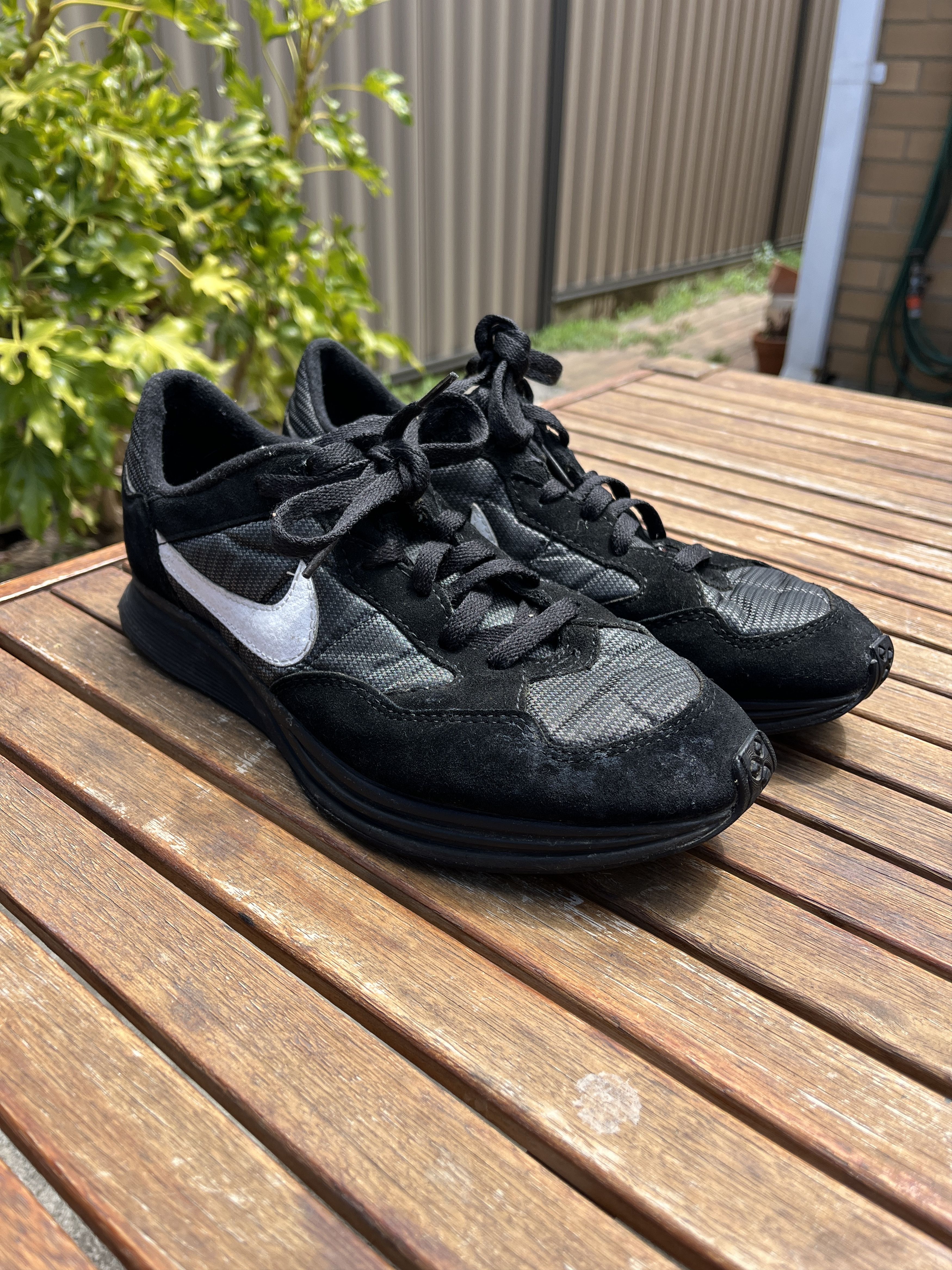 Nike CUSTOM Nike Air Monarch x Nike Flyknit Racer US 10 Size US 10 / EU 43 - 2 Thumbnail