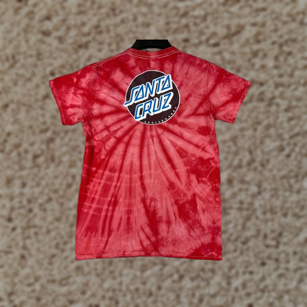Vintage Santa Cruz Shirt Men S Red Round Logo Short Sleeve Skate Surf T-Shirt Size US S / EU 44-46 / 1 - 1 Thumbnail