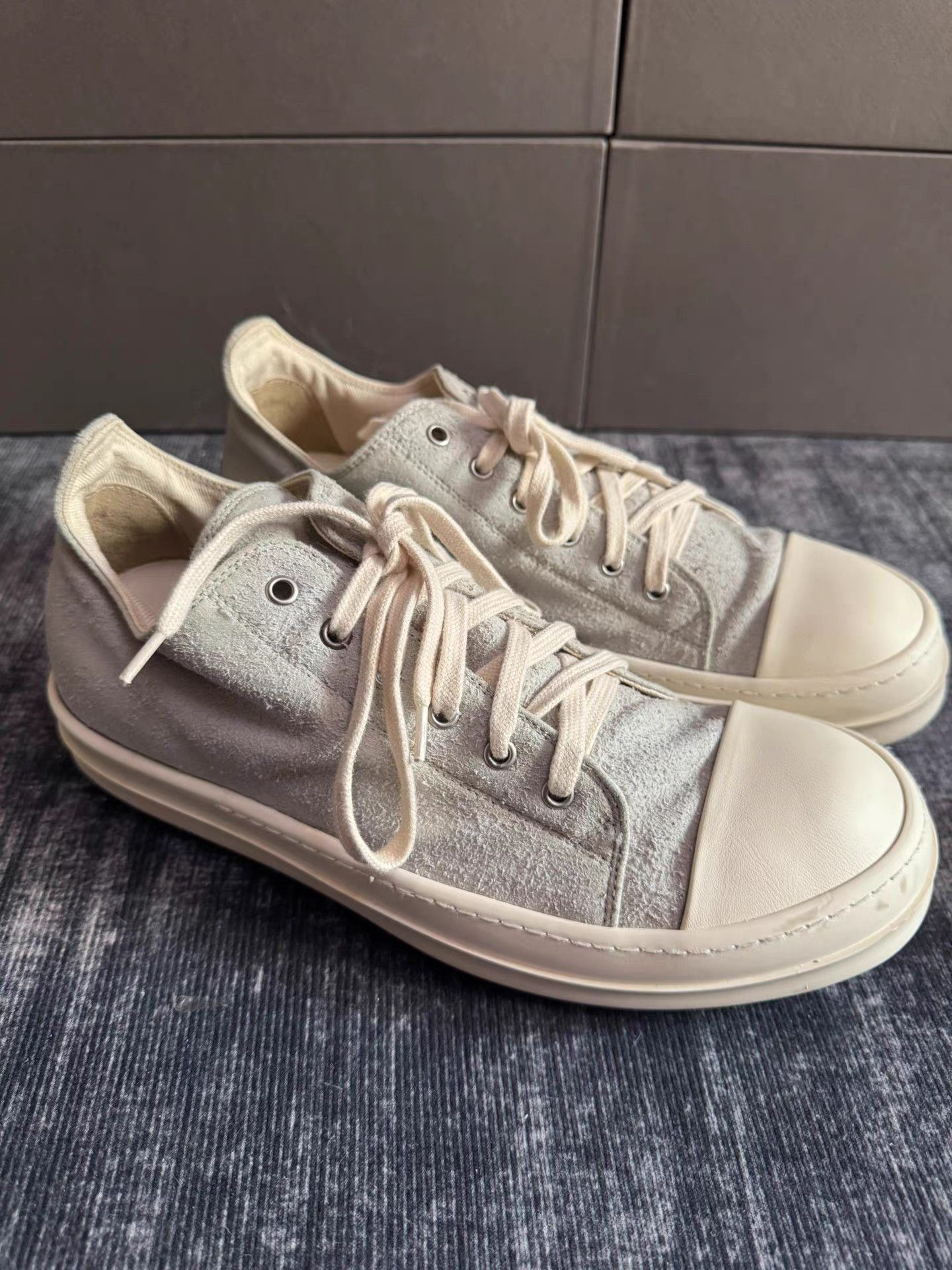 Rick Owens Rick Owens DRKSHDW Low-Top Turbo Cyclops Size US 10 / EU 43 - 3 Thumbnail