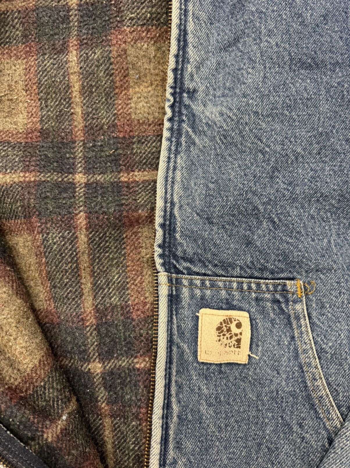 Carhartt Carhartt Active Jacket J08 Dst usa vintage og Size US XL / EU 56 / 4 - 4 Thumbnail