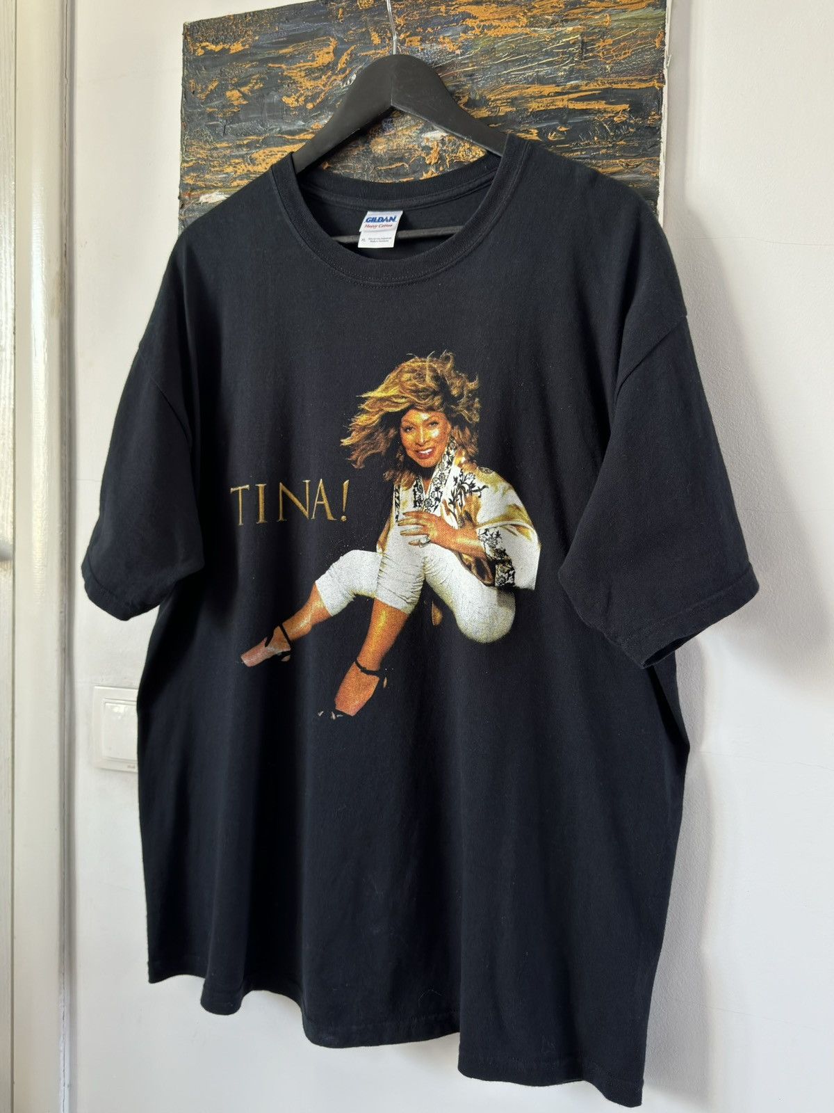 Band Tees × Vintage Vintage Tina Turner 2009 Tour T Shirt Size US XL / EU 56 / 4 - 1 Thumbnail
