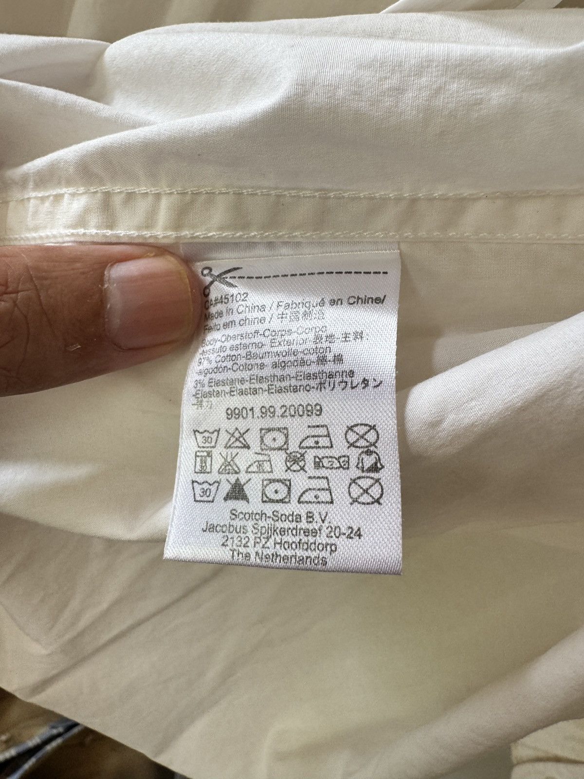 Designer × Scotch & Soda SCOTCH & SODA SHIRT Size US M / EU 48-50 / 2 - 7 Thumbnail
