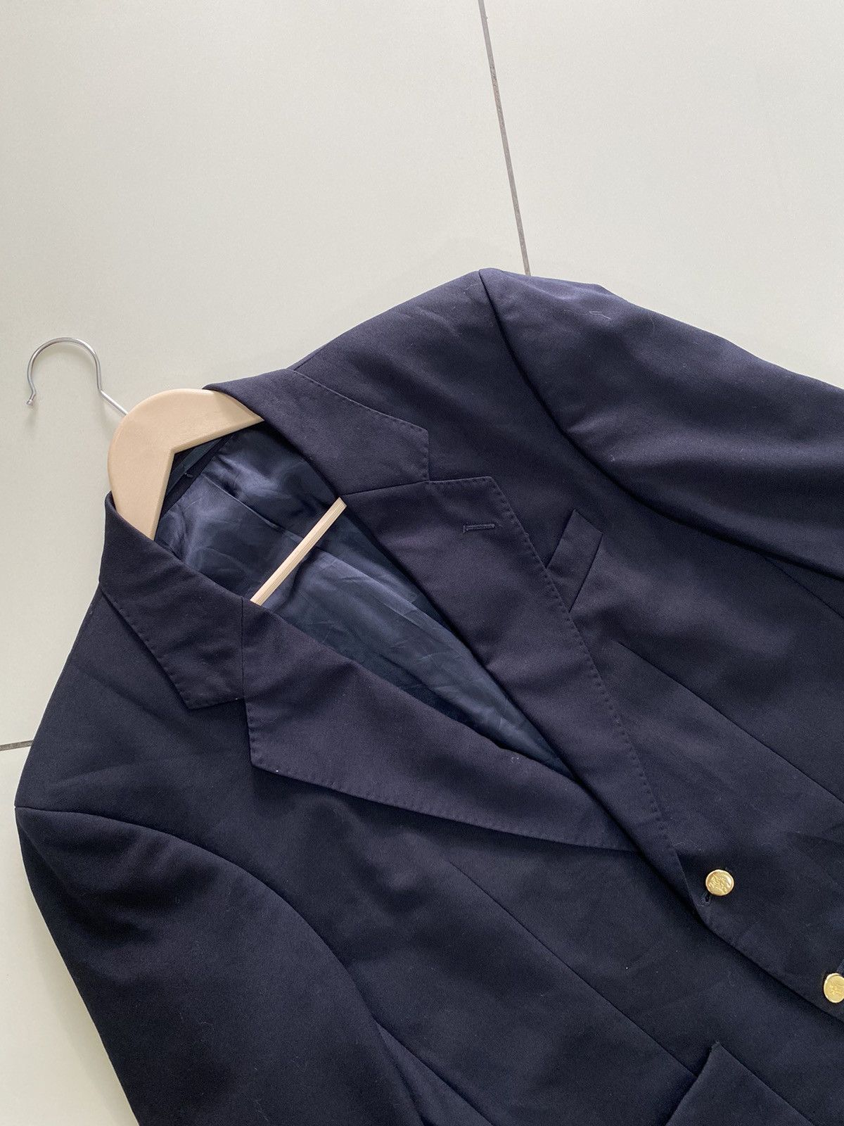 Burberry Burberry Wool Single Breasted Blazer Made In England Size 48S - 15 Thumbnail