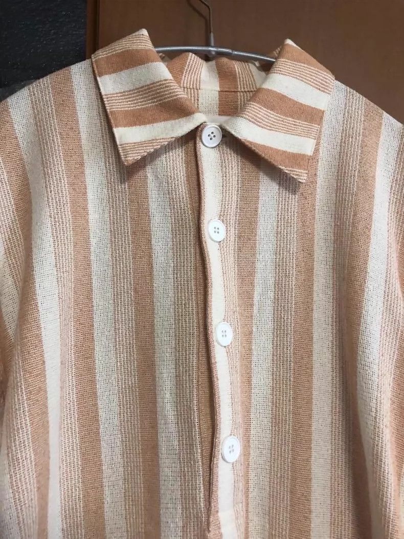 Jil Sander Jil Sander size 32 striped shirt Size 4XL / US 24-26 - 2 Thumbnail