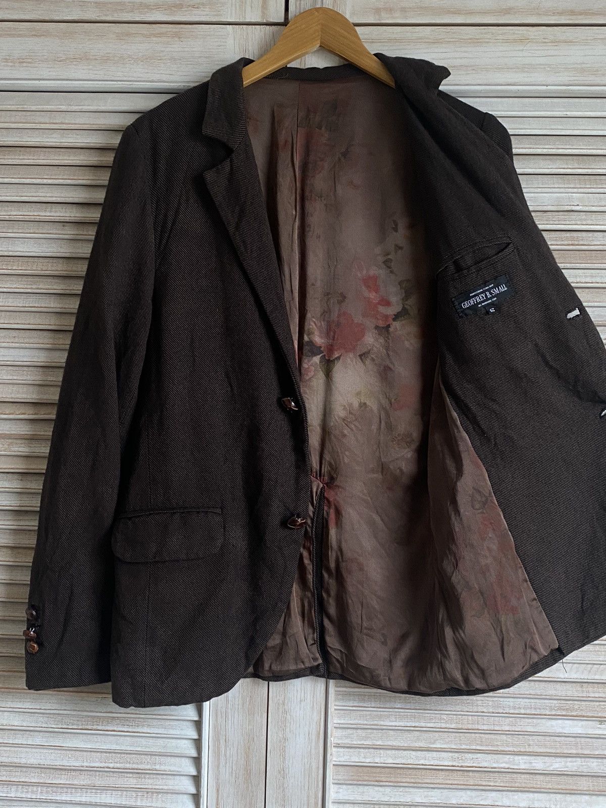 Geoffrey B. Small Geoffrey B. Small 2B Twill Blazer Size US S / EU 44-46 / 1 - 2 Thumbnail