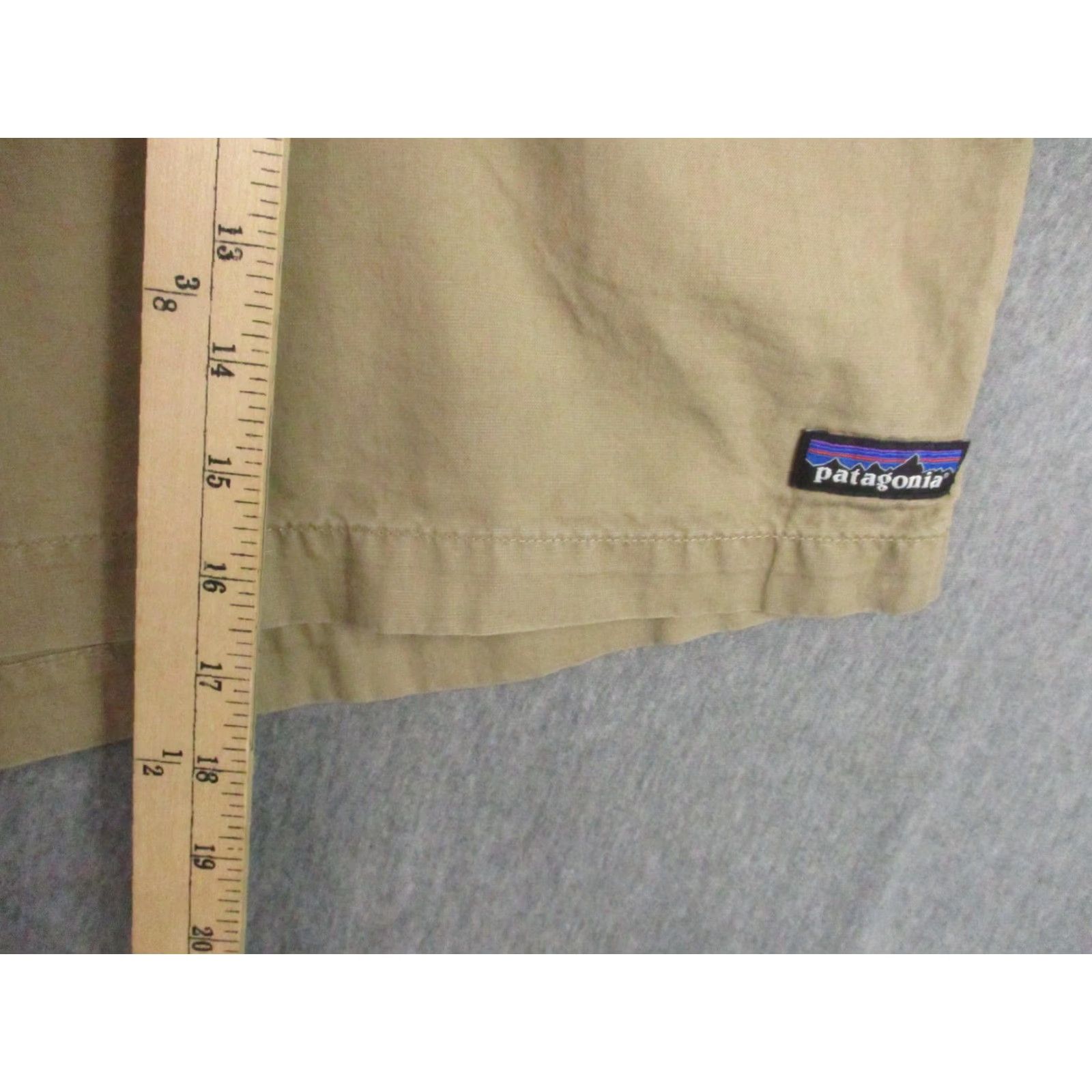 Patagonia Patagonia Shorts Mens 40 Khaki All-Wear Hemp Organic Cotton Casual STY57756 Size US 40 / EU 56 - 4 Thumbnail