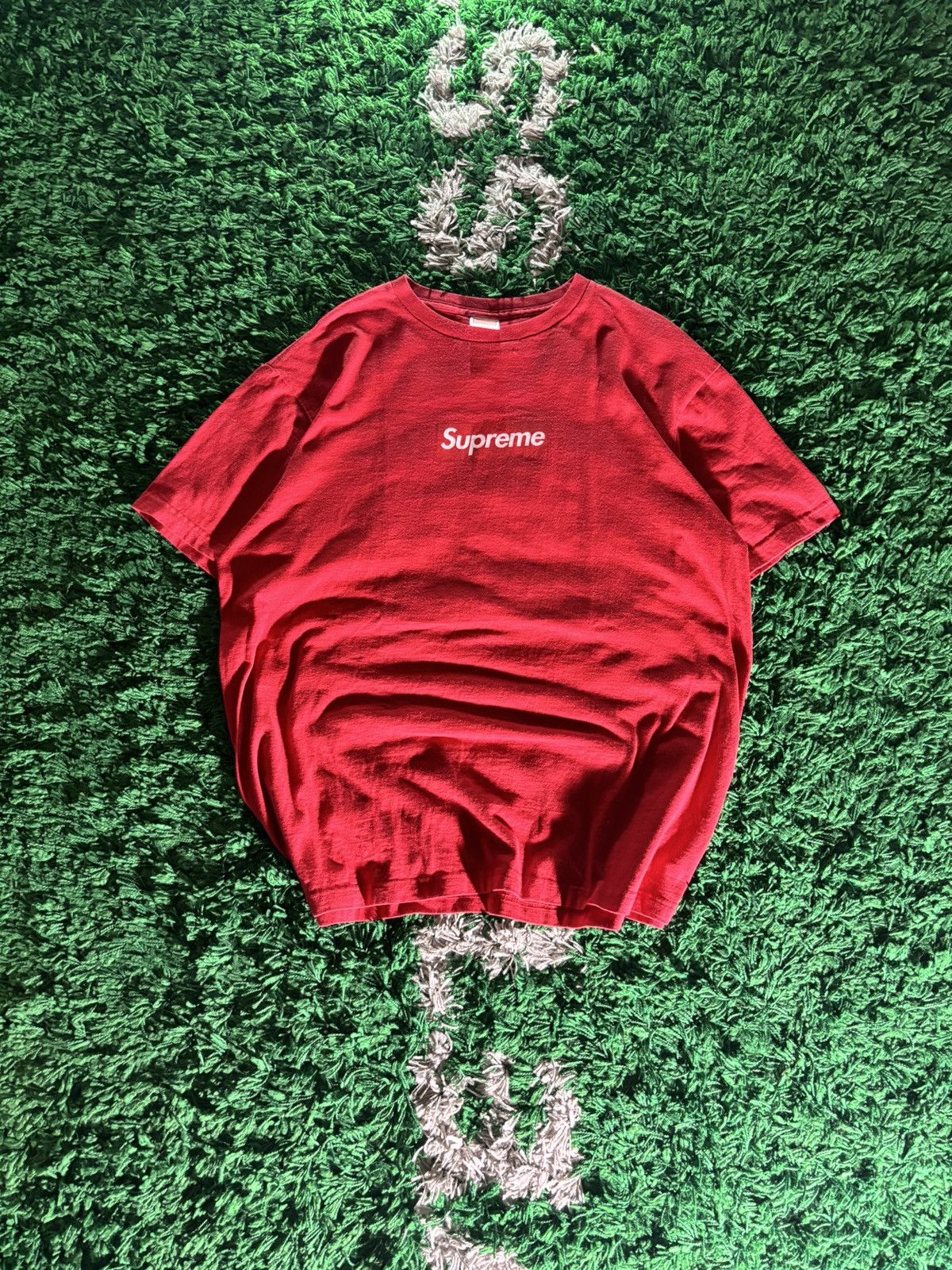 Supreme [2007] Supreme Red Tonal Box Logo Tee Size US XL / EU 56 / 4 - 2 Thumbnail