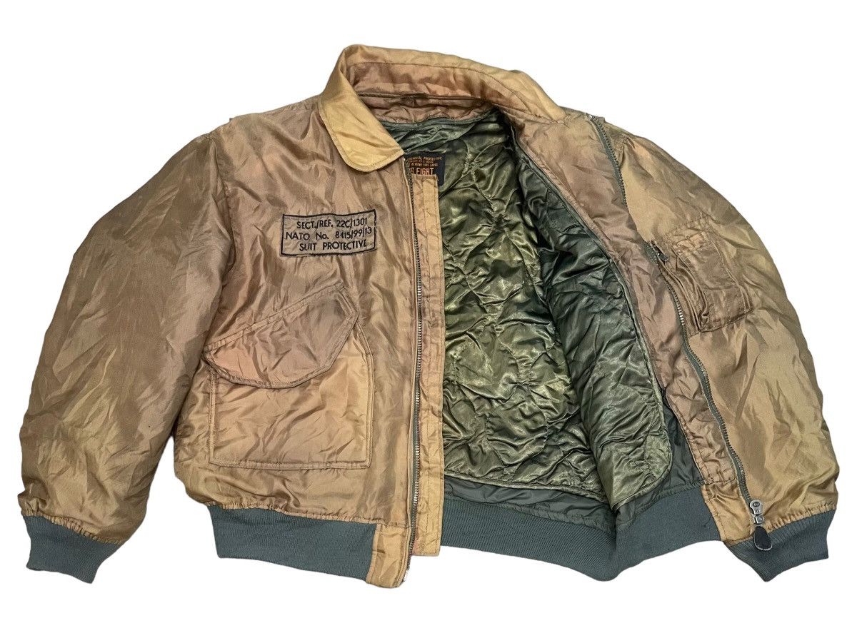 80s Distressed Vintage Nato Suit Chemical Protective Jacket