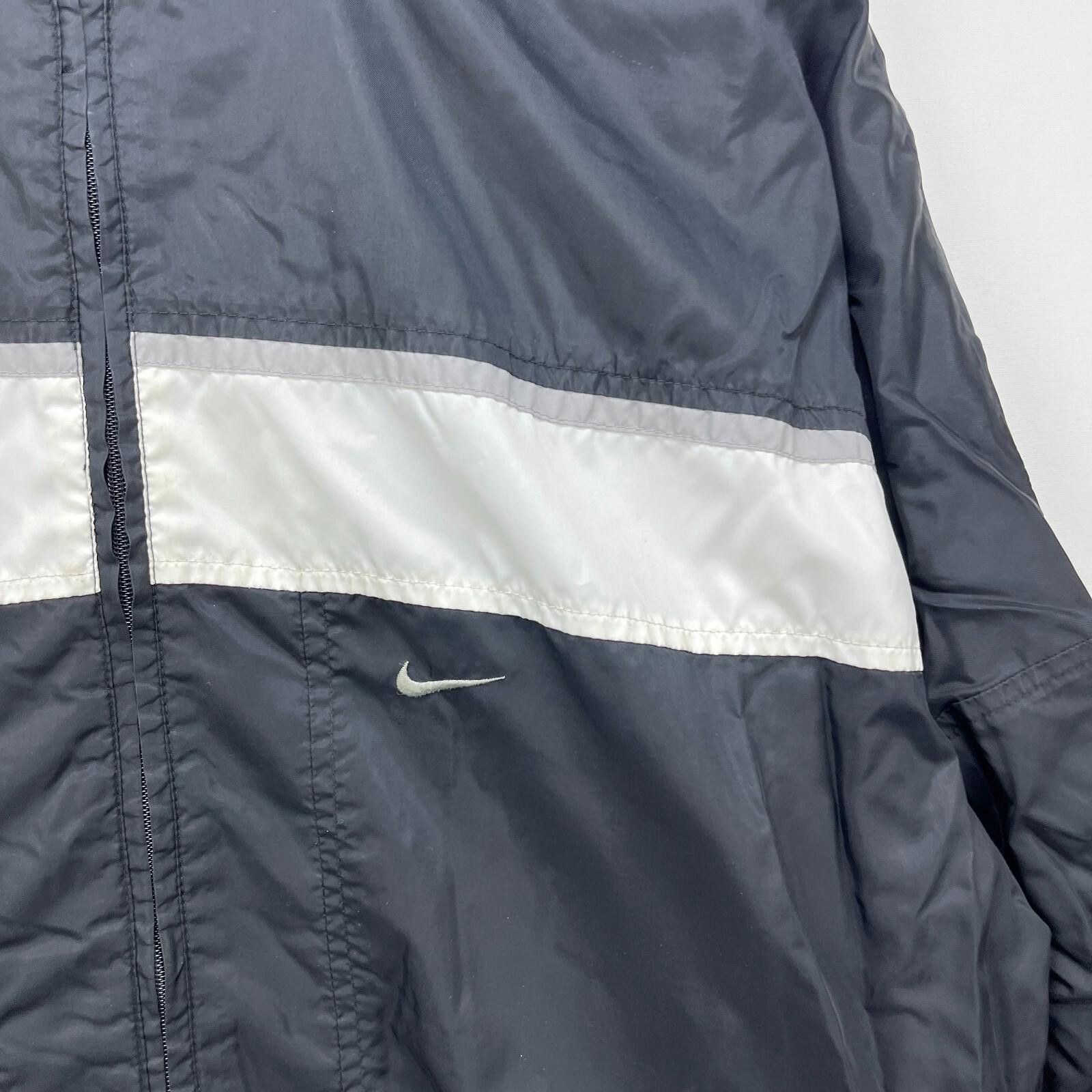 Nike Vintage Y2K Nike Swoosh Windbreaker Jacket Large Size US L / EU 52-54 / 3 - 4 Thumbnail