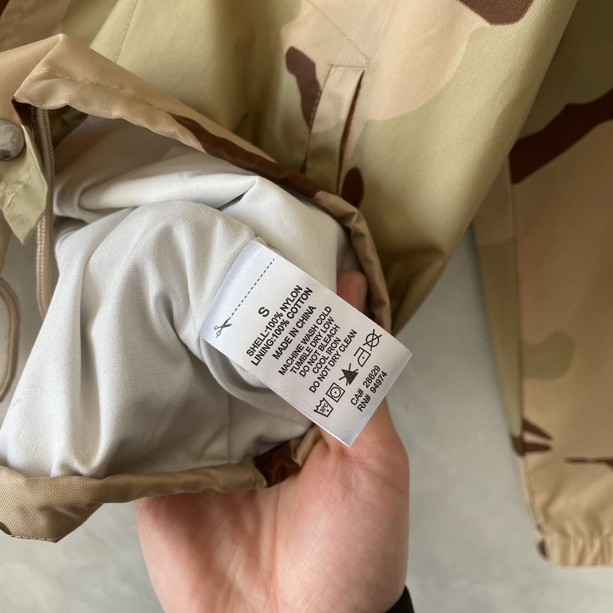 Stussy Rare Stussy Double Side Logo Nylon Camo Coach Jacket Size US M / EU 48-50 / 2 - 13 Thumbnail