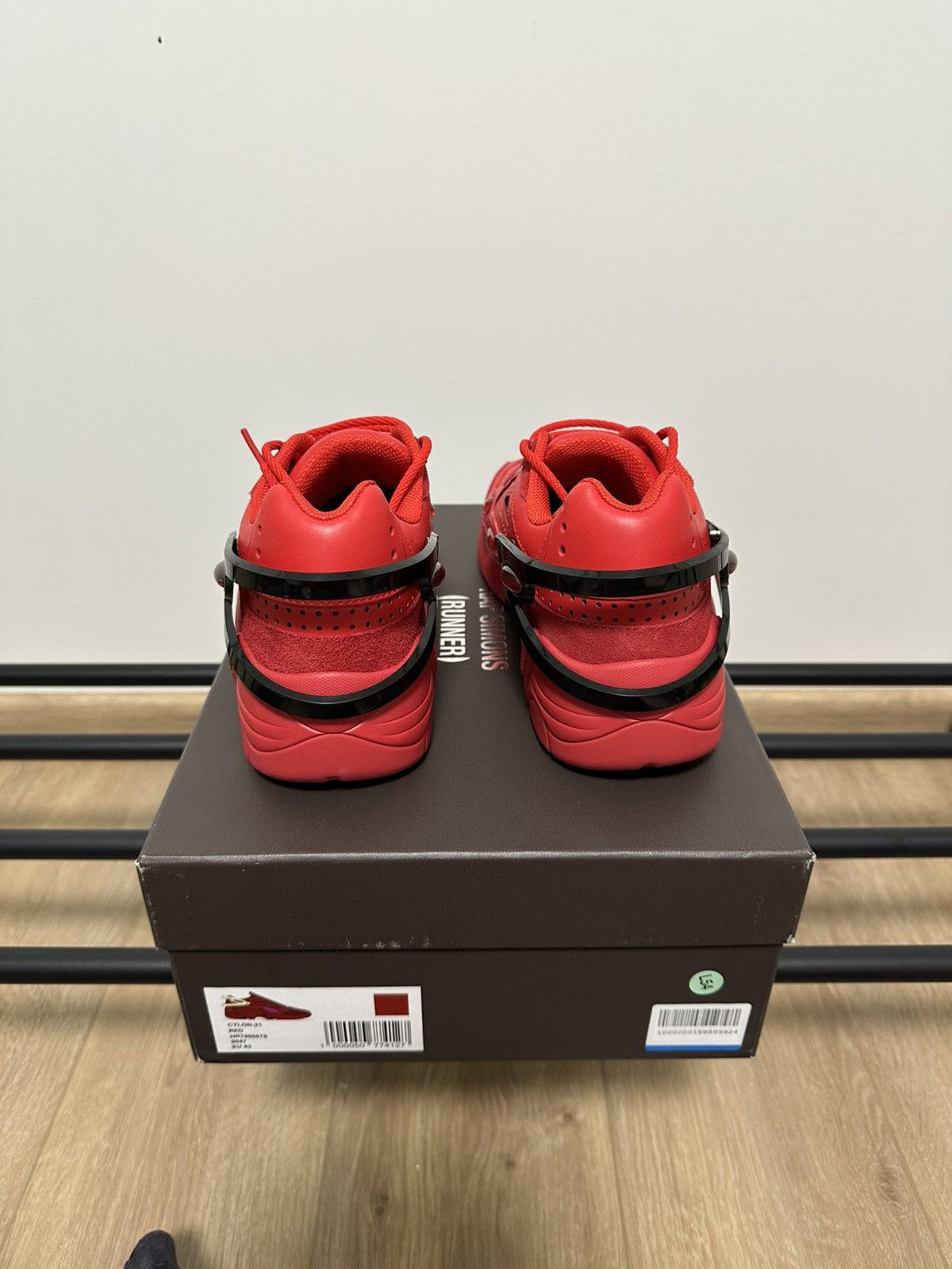 Raf Simons Raf Simons Cylon-21, Red, Size 41 Size US 8.5 / EU 41-42 - 3 Thumbnail