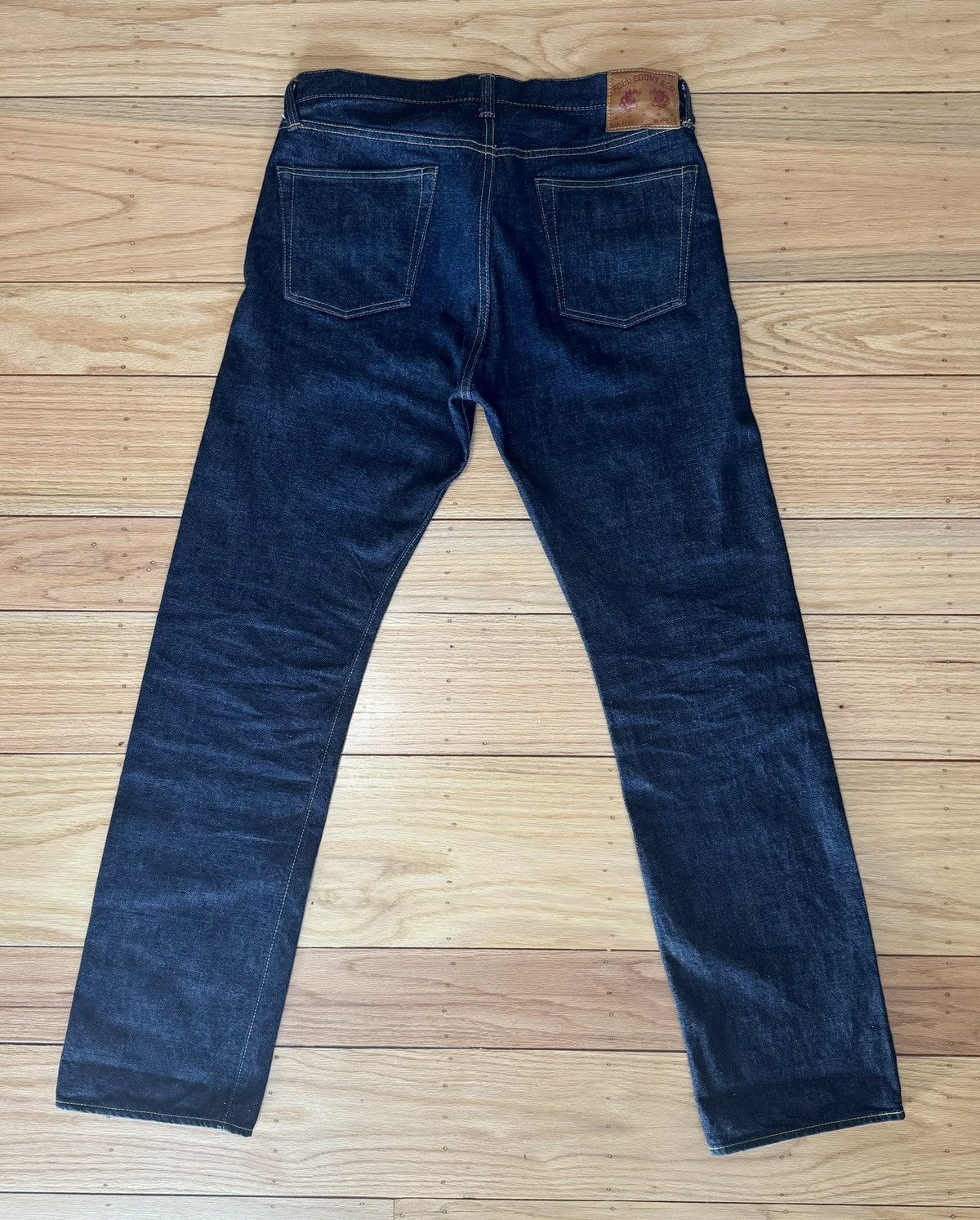 Full Count & Co. Fullcount 1108 Japanese Selvedge Denim Jeans Sz 35 (Fits 34) Size US 34 / EU 50 - 3 Thumbnail