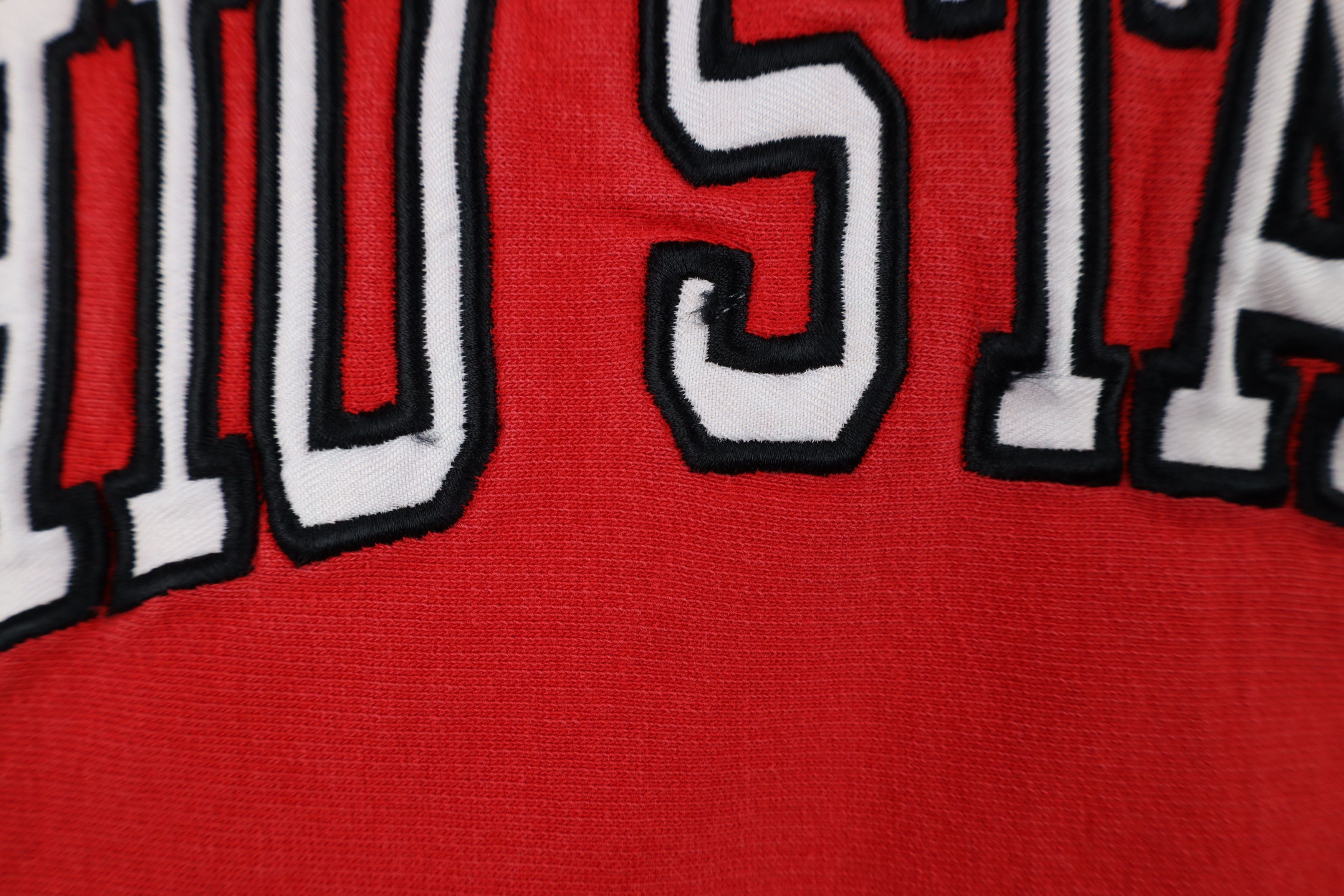 Vintage Vintage 90s Heavyweight Ohio State University Sweatshirt Red Size US XXL / EU 58 / 5 - 5 Thumbnail