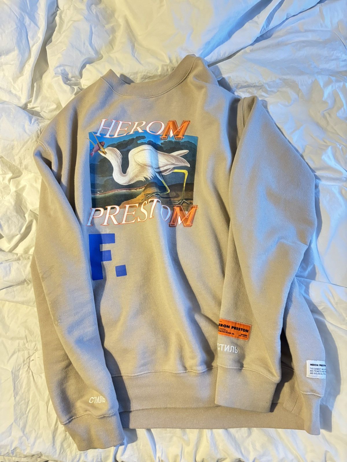 Heron Preston Heron Preston Authorized Fakes Misprint Sweatshirt Size US L / EU 52-54 / 3 - 4 Thumbnail