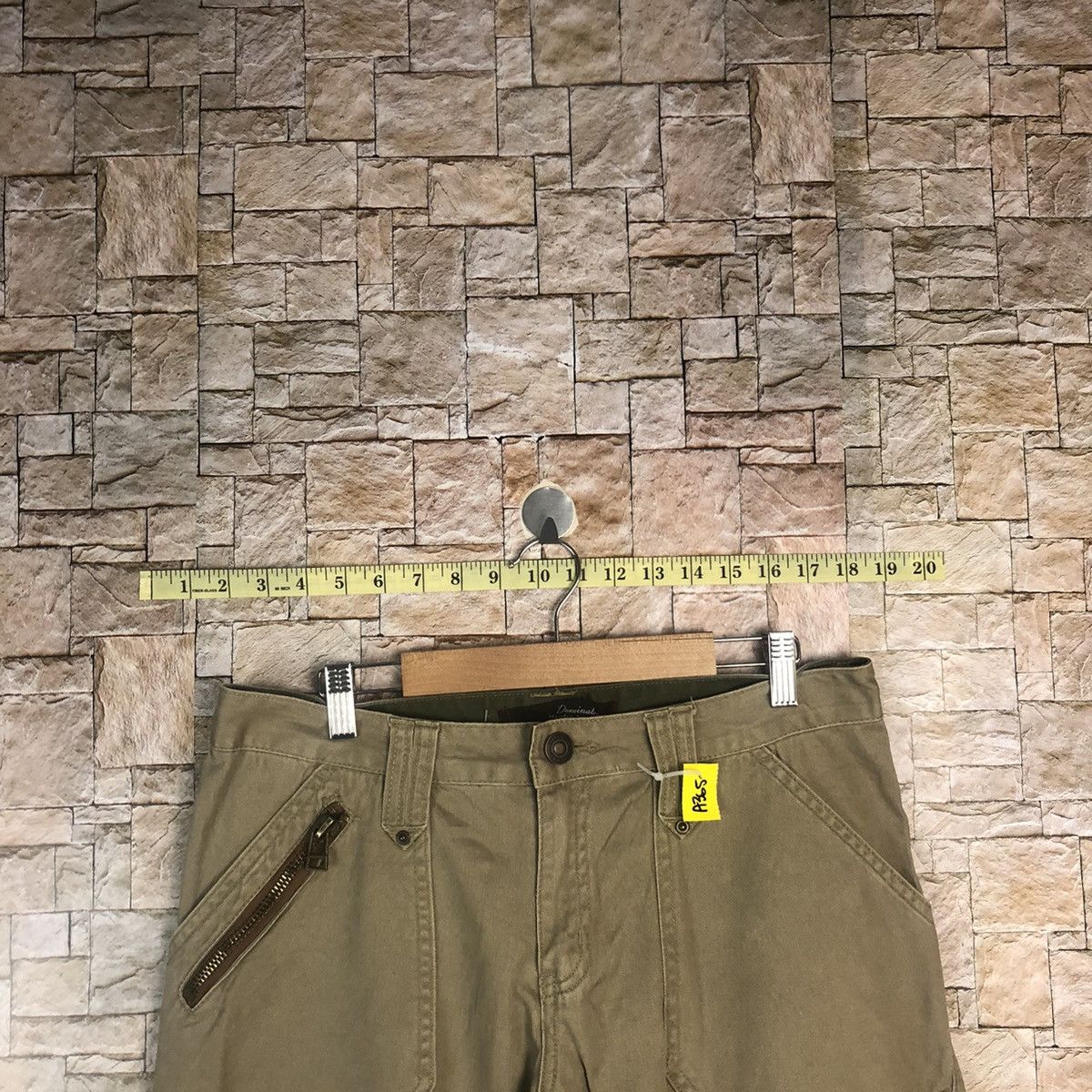 Japanese Brand Dominate japan utility Brown Cargo Multipocket Pants #A365 Size US 31 - 4 Thumbnail