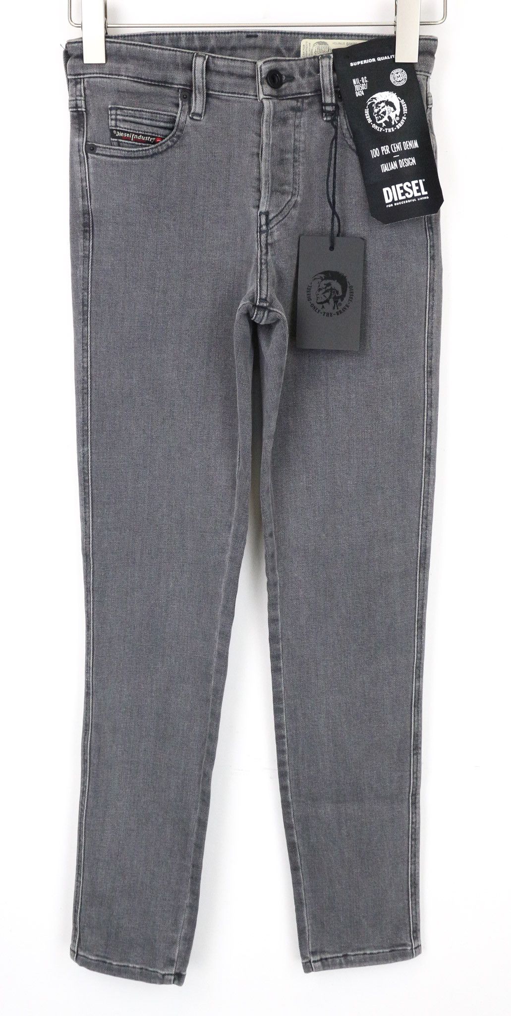 Diesel BABHILA 0890S W23/L32 Grey Girls Jeans 71004 Size 23" - 2 Thumbnail