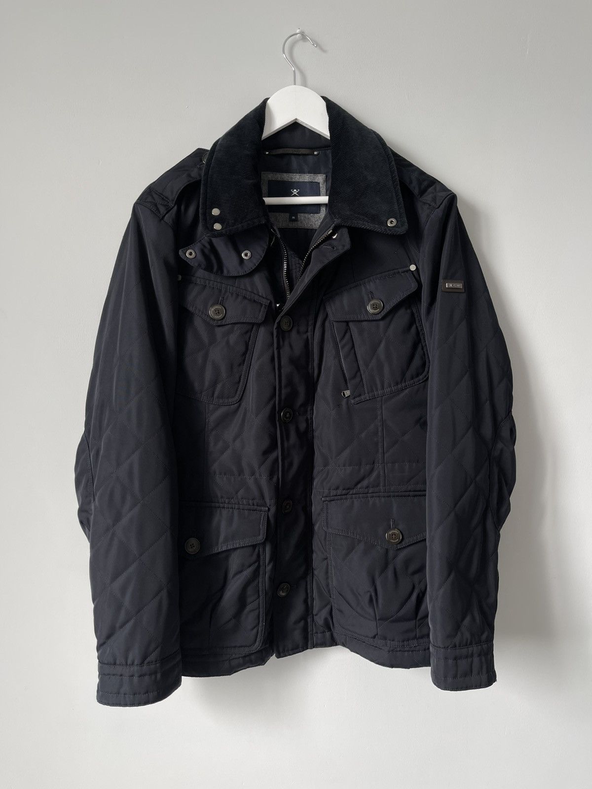 Hackett AW2015 Hackett London Technical Fabrics Quilted Jacket Size US M / EU 48-50 / 2 - 1 Thumbnail
