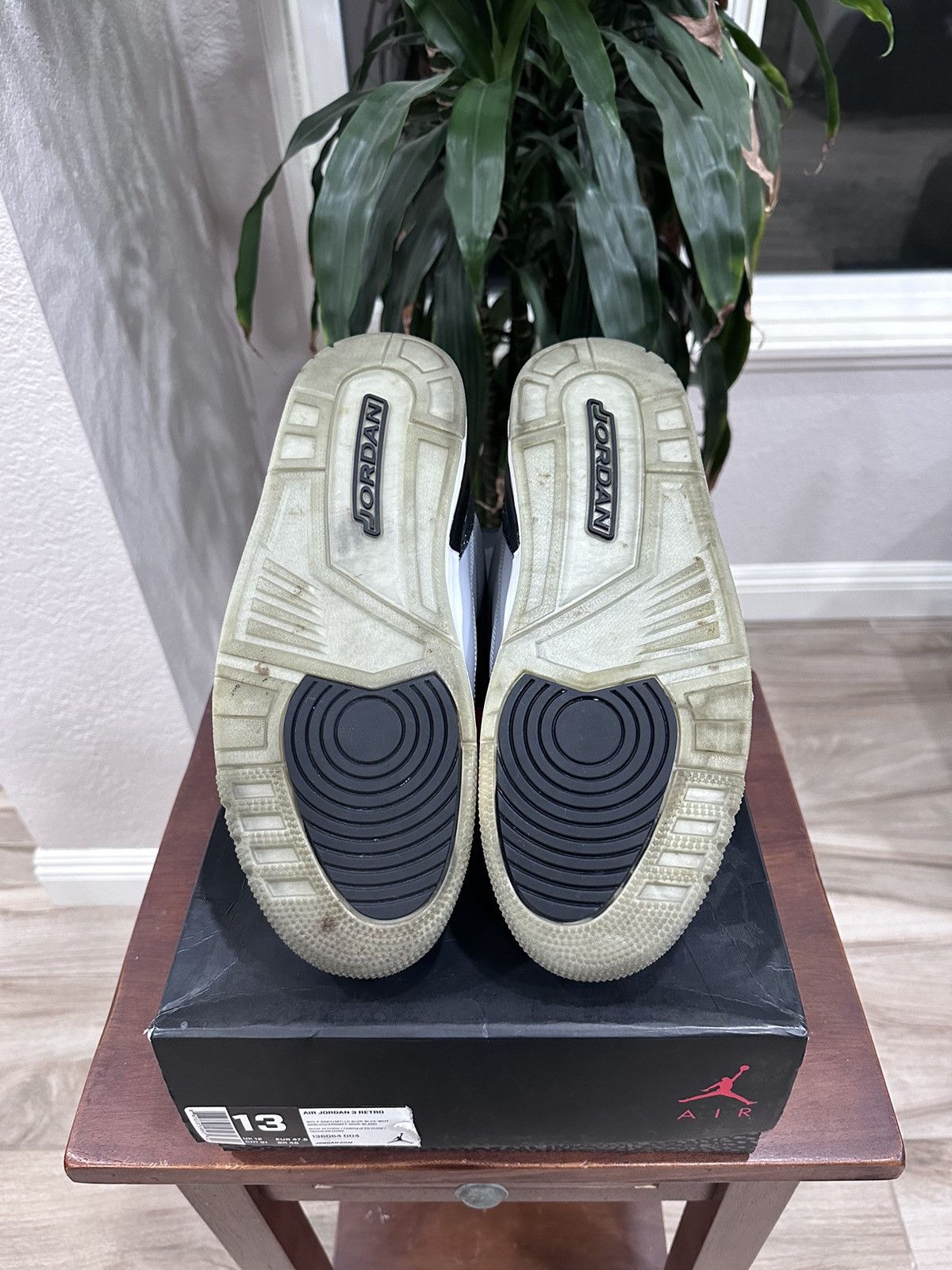 Jordan Brand × Vintage 2014 Jordan 3 Wolf Grey RARE Size US 13 / EU 46 - 4 Thumbnail