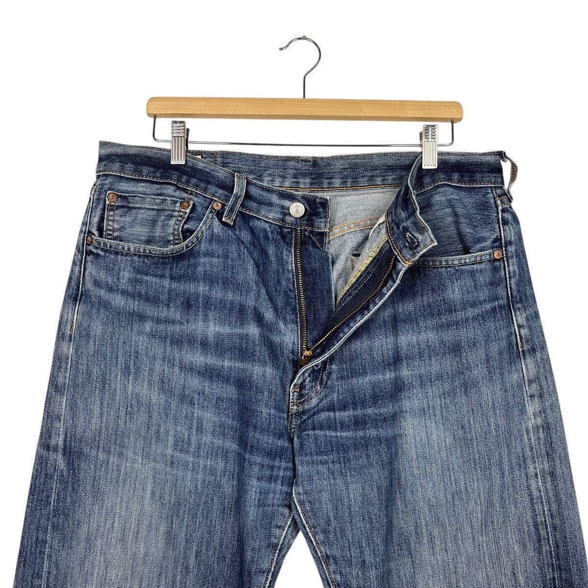 Levi's Vintage Y2k Levis Distressed Denim Jeans Size US 36 / EU 52 - 14 Thumbnail