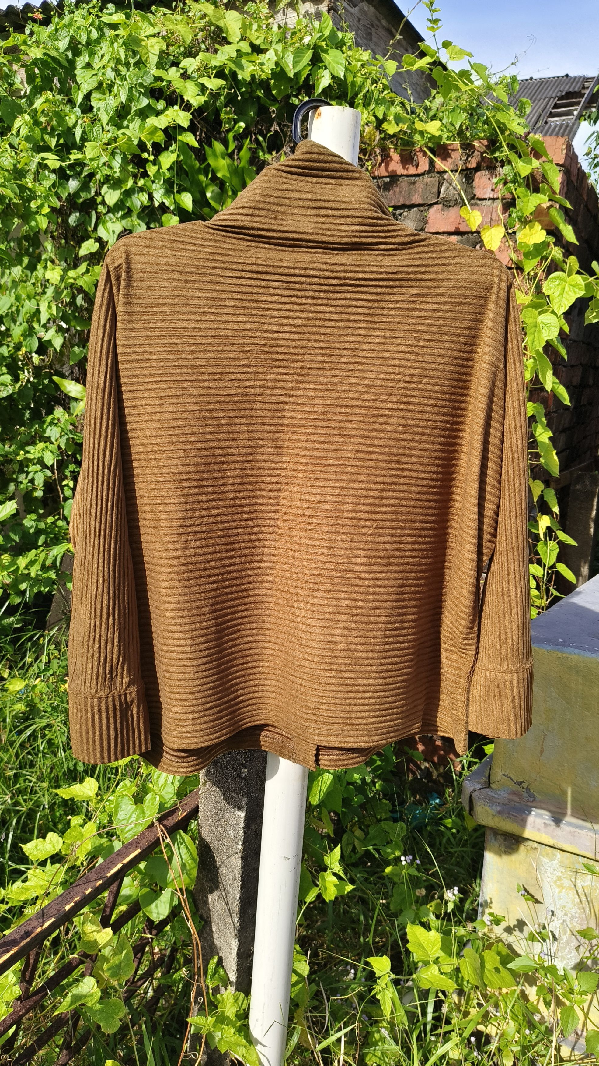 Issey Miyake M193J0491 ISSEY MIYAKE me pleated Cardigan High Neck Size ONE SIZE - 2 Thumbnail