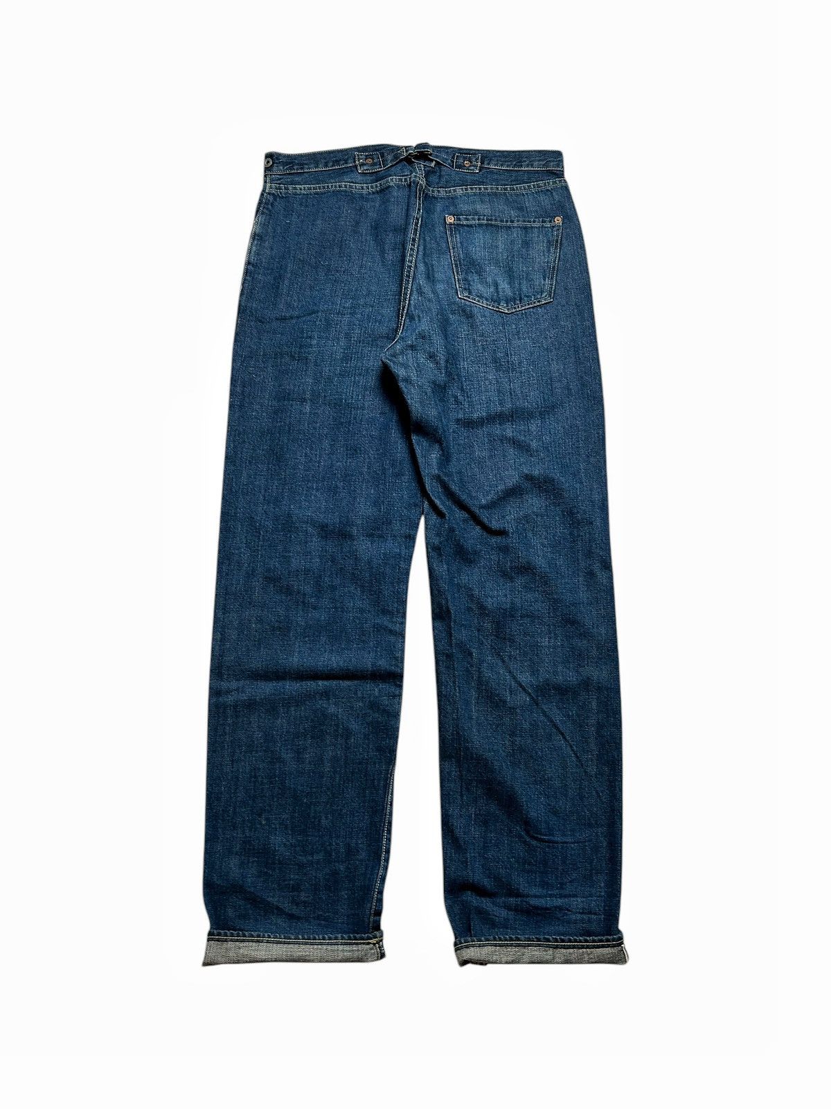 Japanese Brand × Vintage Japanese Brand Repro Denim Pants Lot 1886 Selvedge Pants Size US 34 / EU 50 - 2 Thumbnail