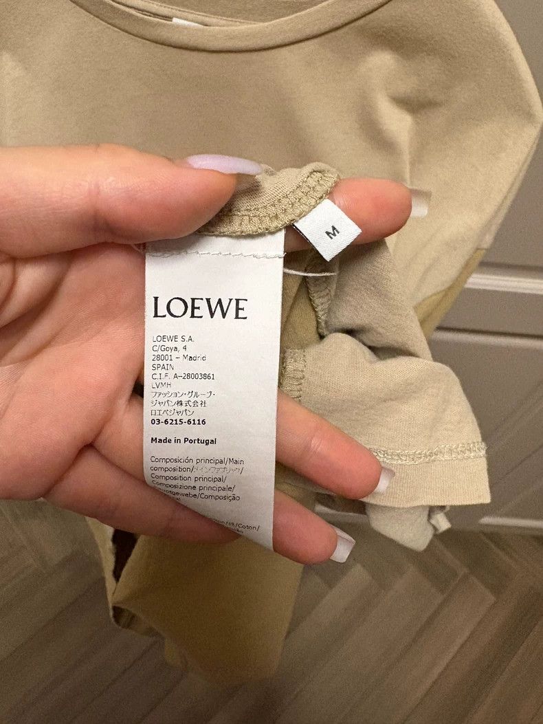 Loewe Loewe Color matching short sleeve T-shirt Size M / US 6-8 / IT 42-44 - 3 Thumbnail