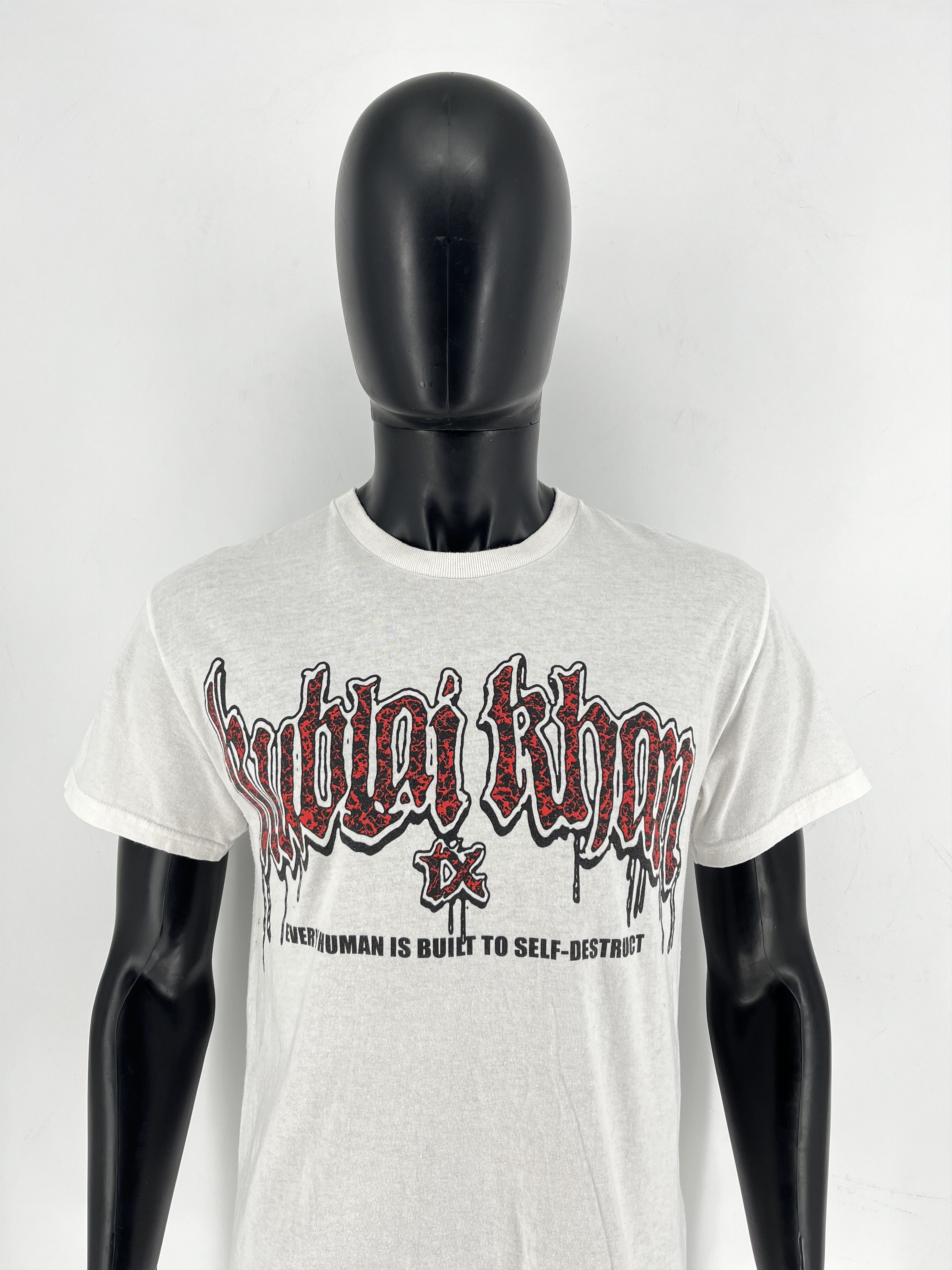 Band Tees Kublai Khan - Totality White - T-Shirt Size M Size US M / EU 48-50 / 2 - 1 Thumbnail