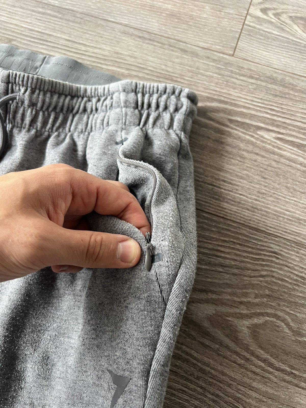 Gymshark Gymshark Onyx Pro Cotton David Laid Gray Joggers Size US 31 - 9 Thumbnail
