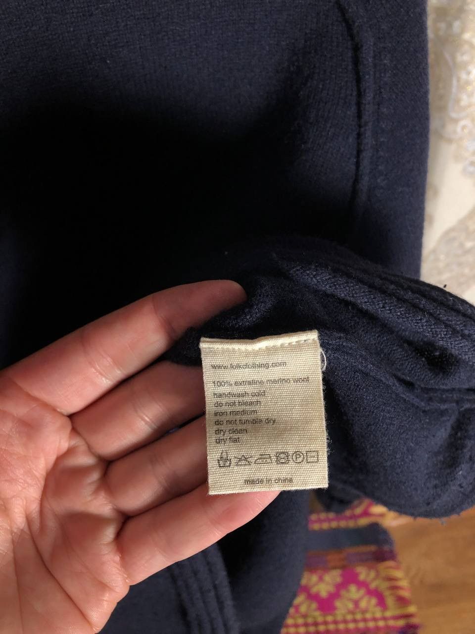 Folk × Vintage VERY RARE FOLK DESIGNER SWEATER JAPAN STYLE CASUAL Y2K 90s Size US M / EU 48-50 / 2 - 4 Thumbnail