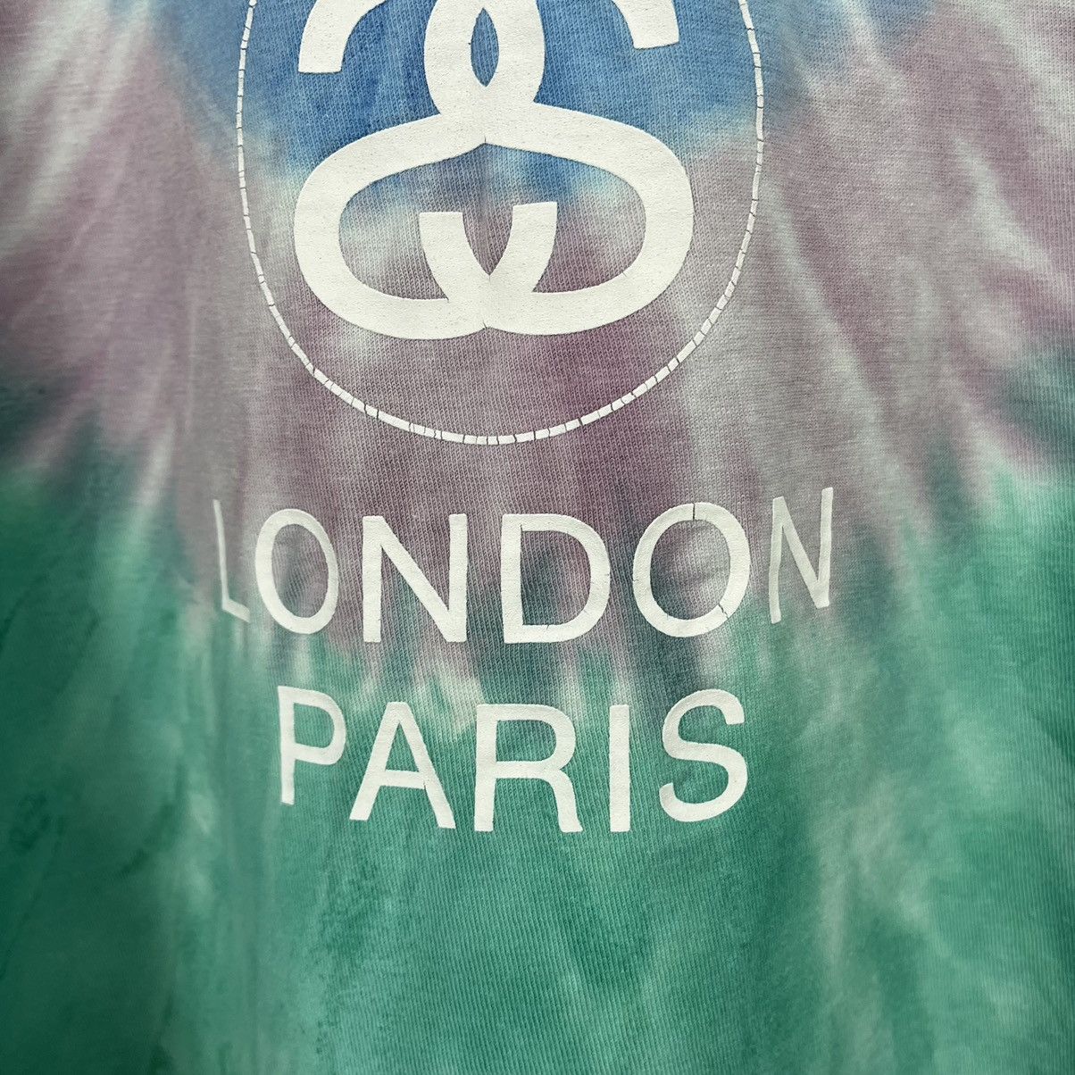 Stussy Vintage Stussy world Tour big logo tie-dye tee 90’s Size US M / EU 48-50 / 2 - 20 Thumbnail