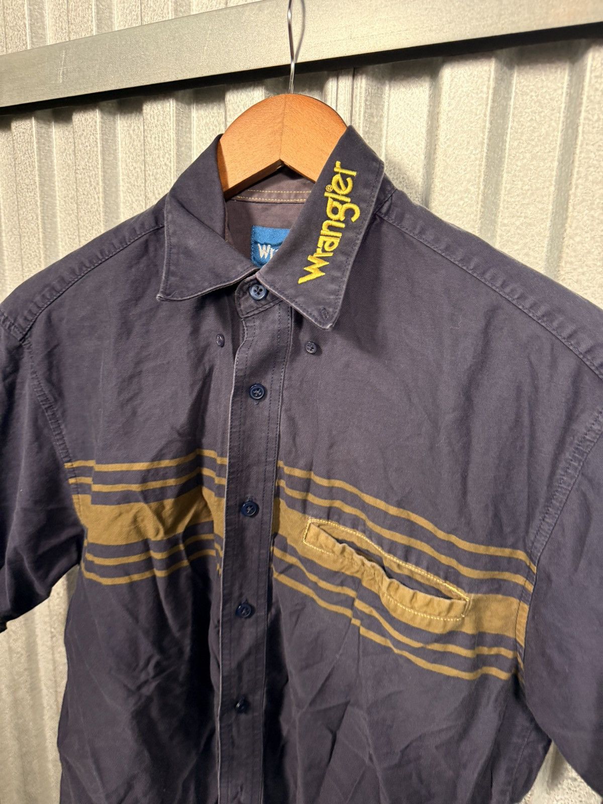 Wrangler Vintage Wrangler Western Branded Cowboy Button Up Longsleeve Size US M / EU 48-50 / 2 - 7 Thumbnail