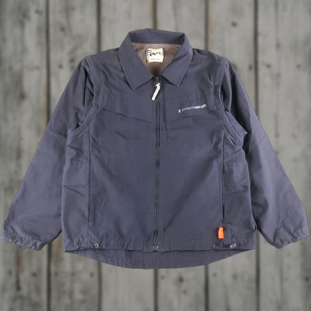 Lee Vintage Lee Jacket 2 in 1 Vest Women M Blue 90s Casual Jacket with Pockets Ladies Medium Size M / US 6-8 / IT 42-44 - 1 Thumbnail