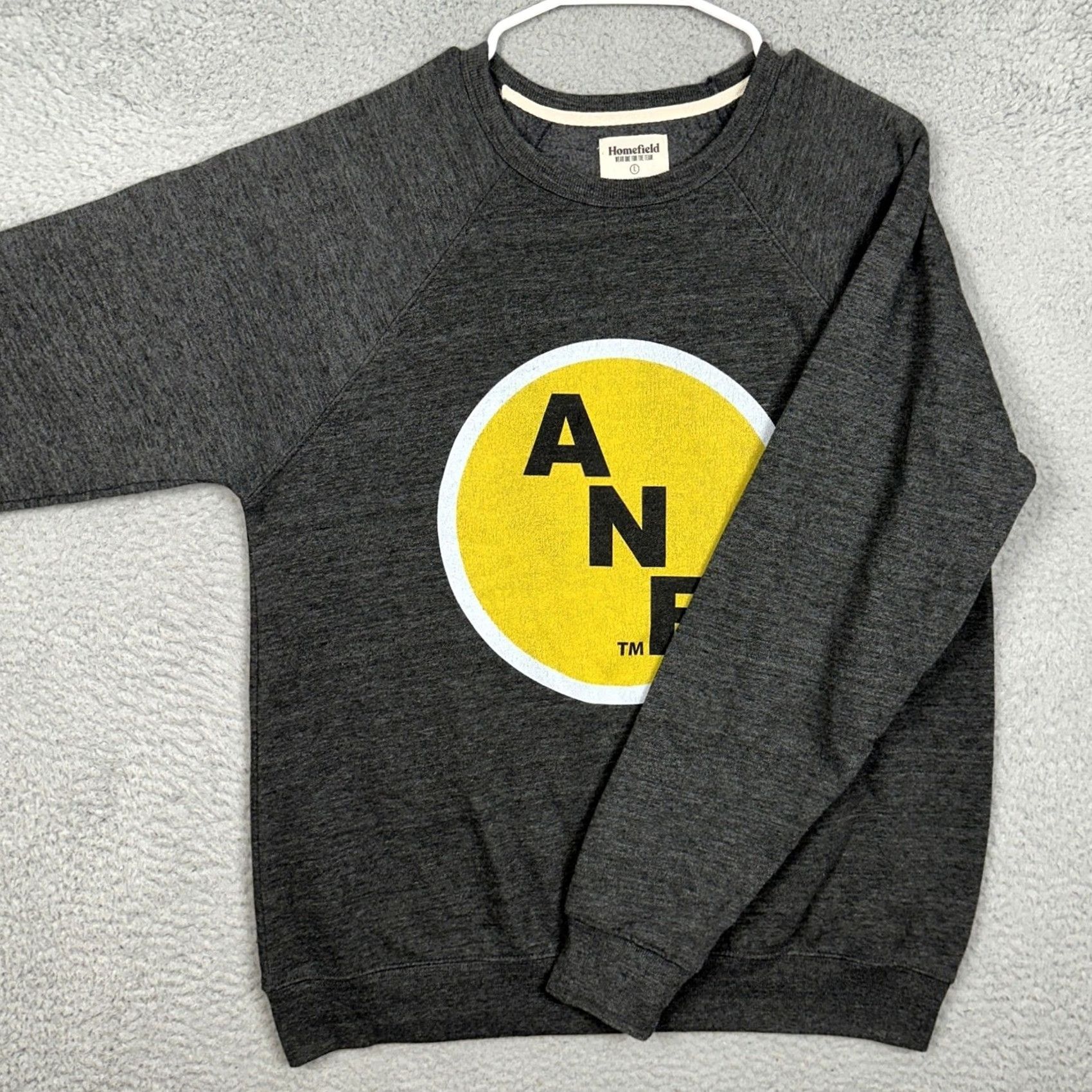 Vintage Iowa Hawkeyes ANF Sweatshirt Mens Large Dark Gray Pullover Long Sleeve Size US L / EU 52-54 / 3 - 2 Thumbnail
