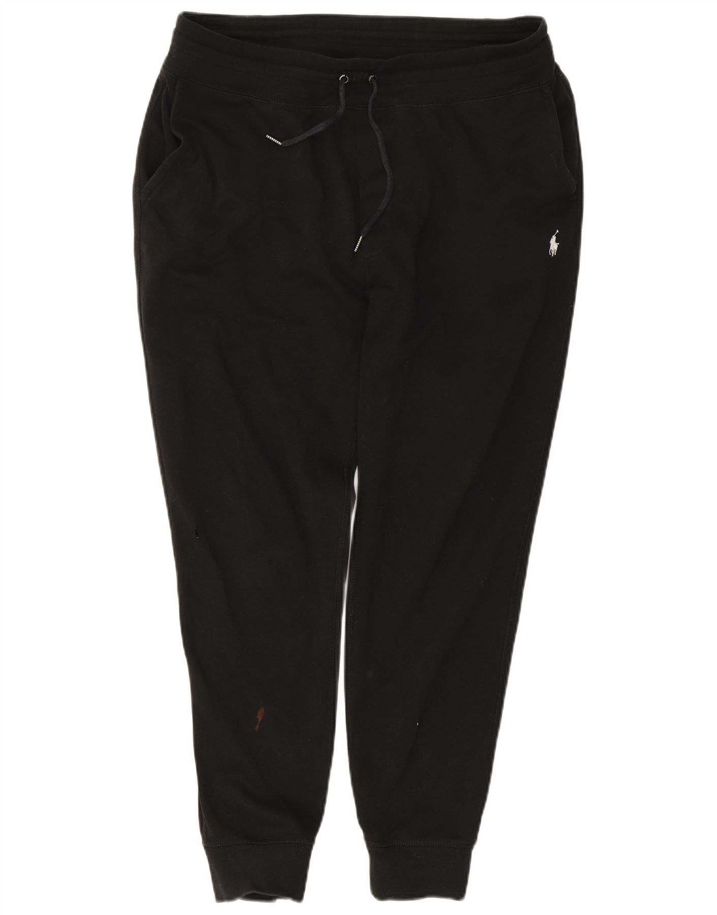 Polo Ralph Lauren Mens Tracksuit Trousers Joggers Large Black Size US 34 / EU 50 - 1 Thumbnail