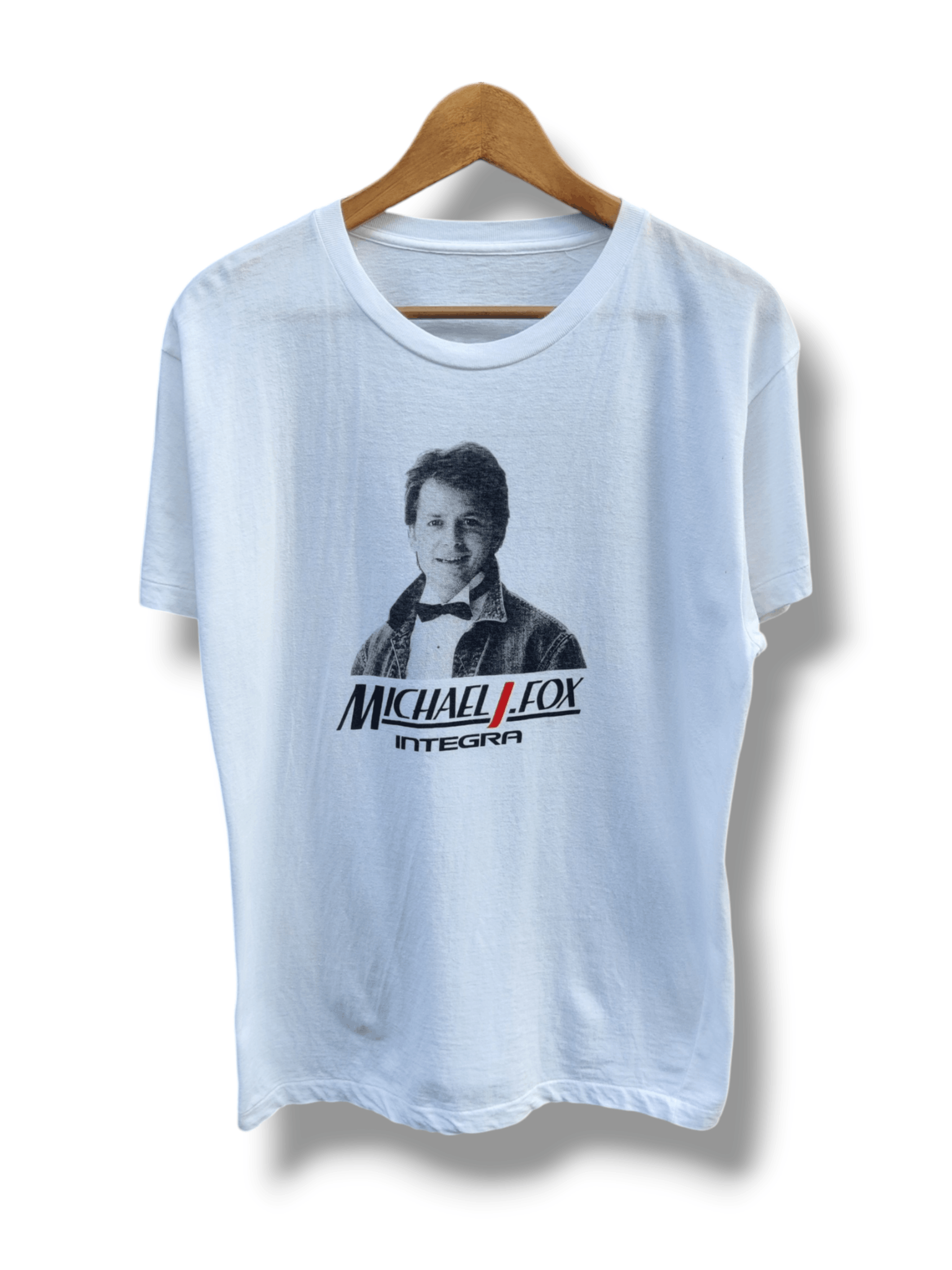 Honda 🔥OFFER🔥 Vintage Michael J. Fox x Honda Integra Promo Shirt Size US M / EU 48-50 / 2 - 1 Thumbnail