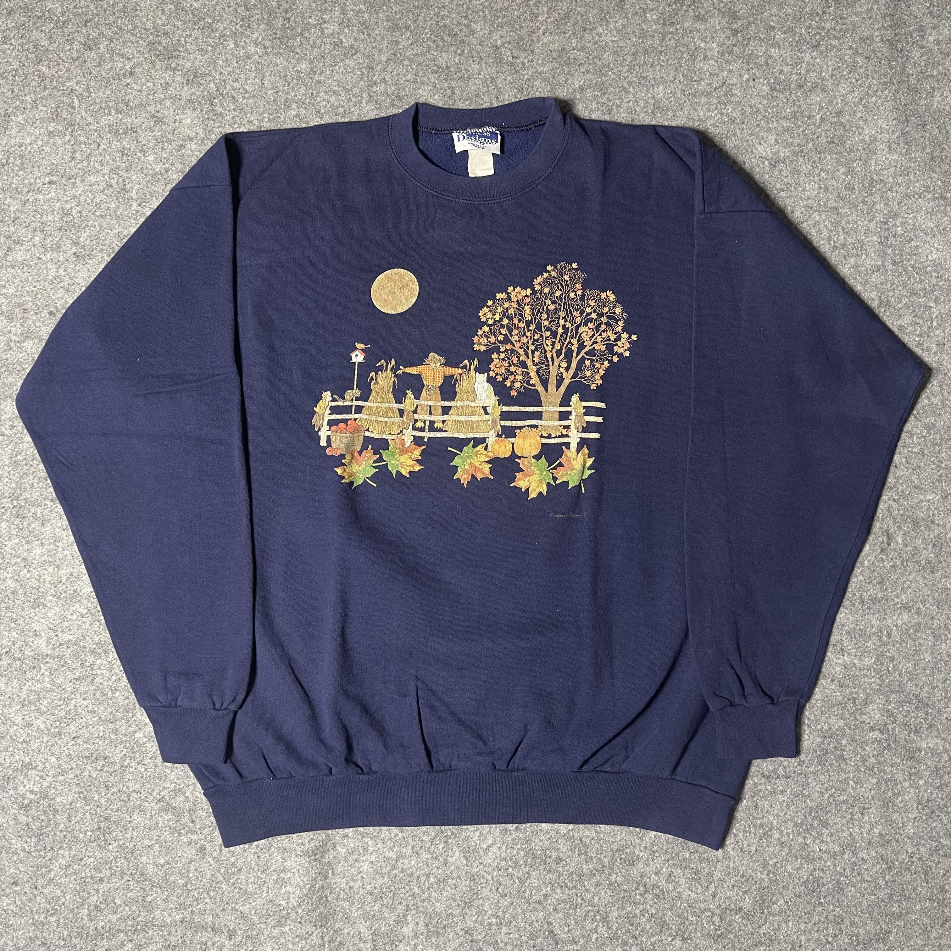 Endless Sweatshirt Vintage Endless Designs Fall Fram Scene Santee Size US XL / EU 56 / 4 - 1 Thumbnail